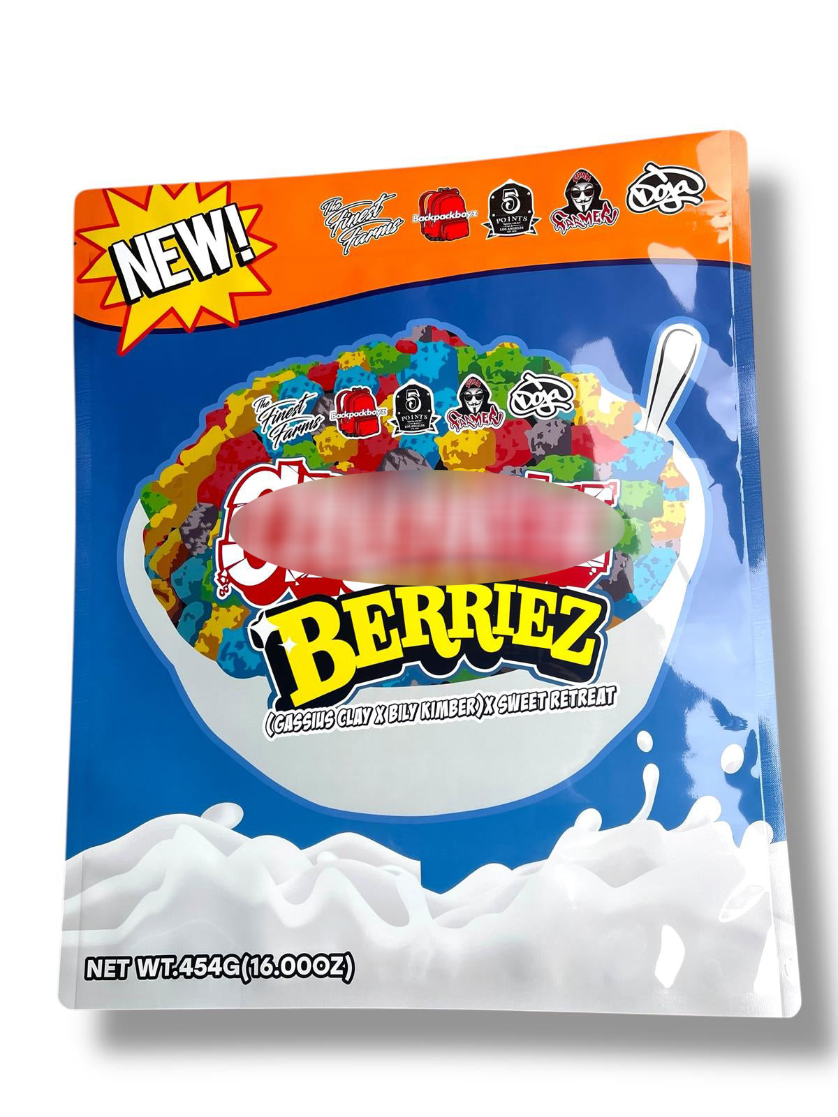 Berries Mylar Bag (Large) 1 LBS - 16OZ (454g)