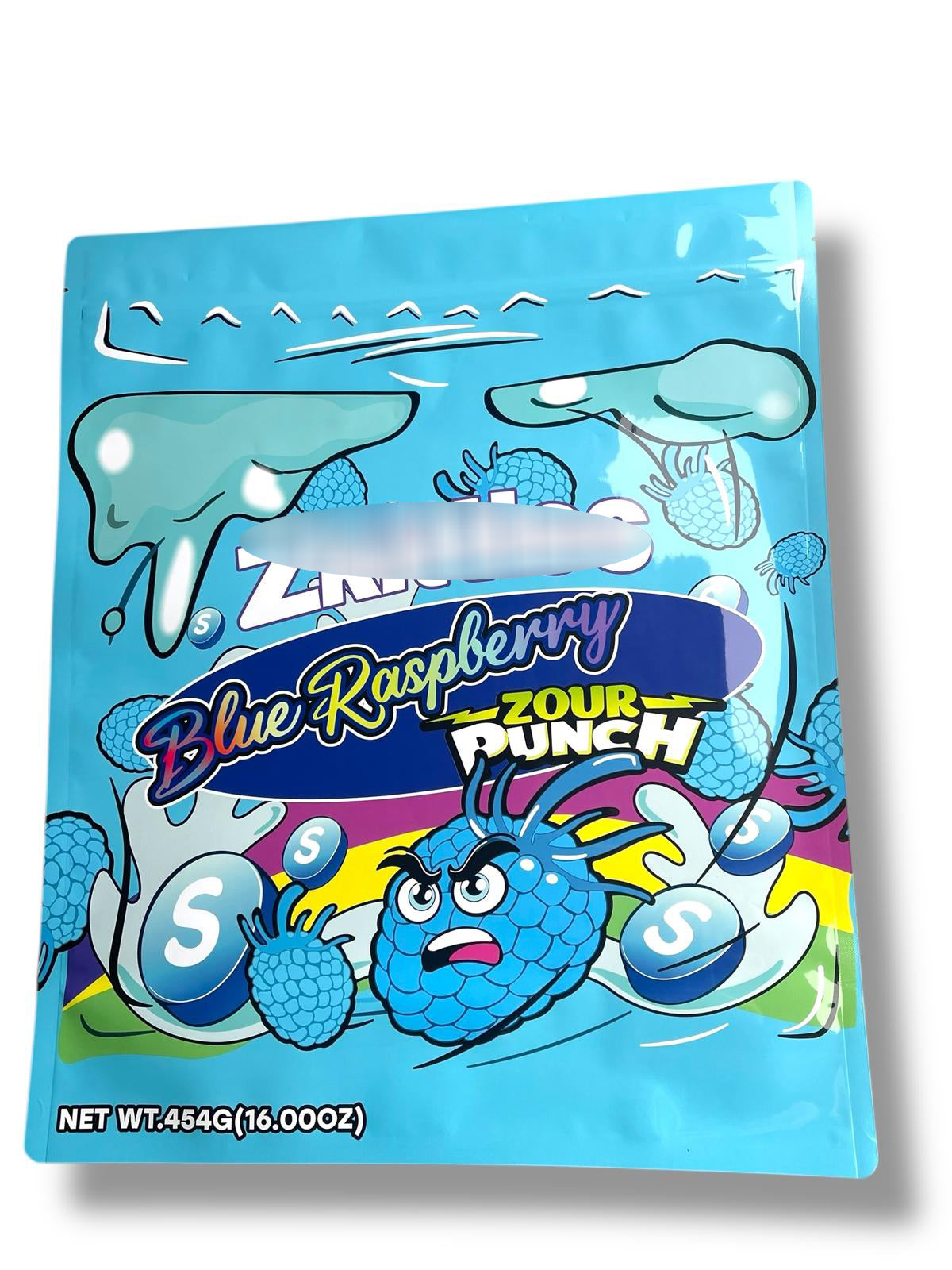Blue Raspberry Zour Punch (Large) 1 LBS - 16OZ (454g)
