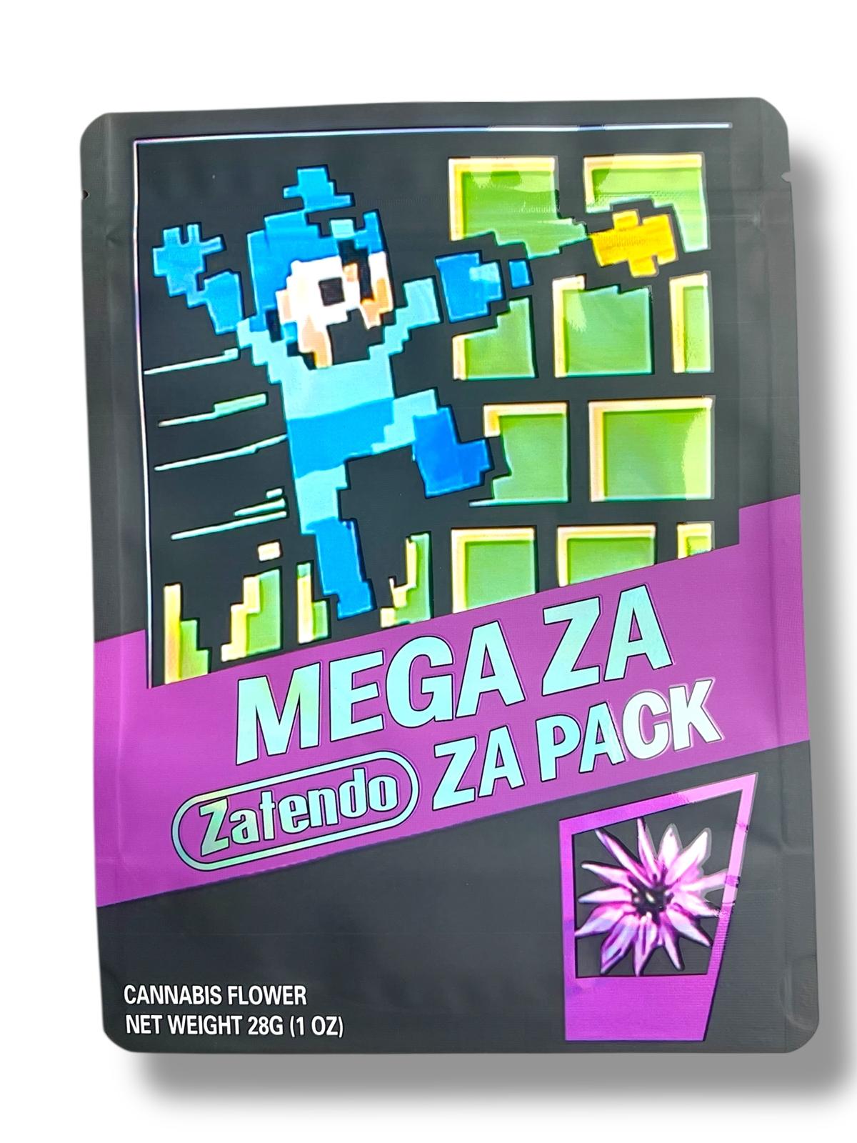 Mega ZA Pack 1 OZ  28G empty Mylar bag 1-ounce (50 Count) Zatendo