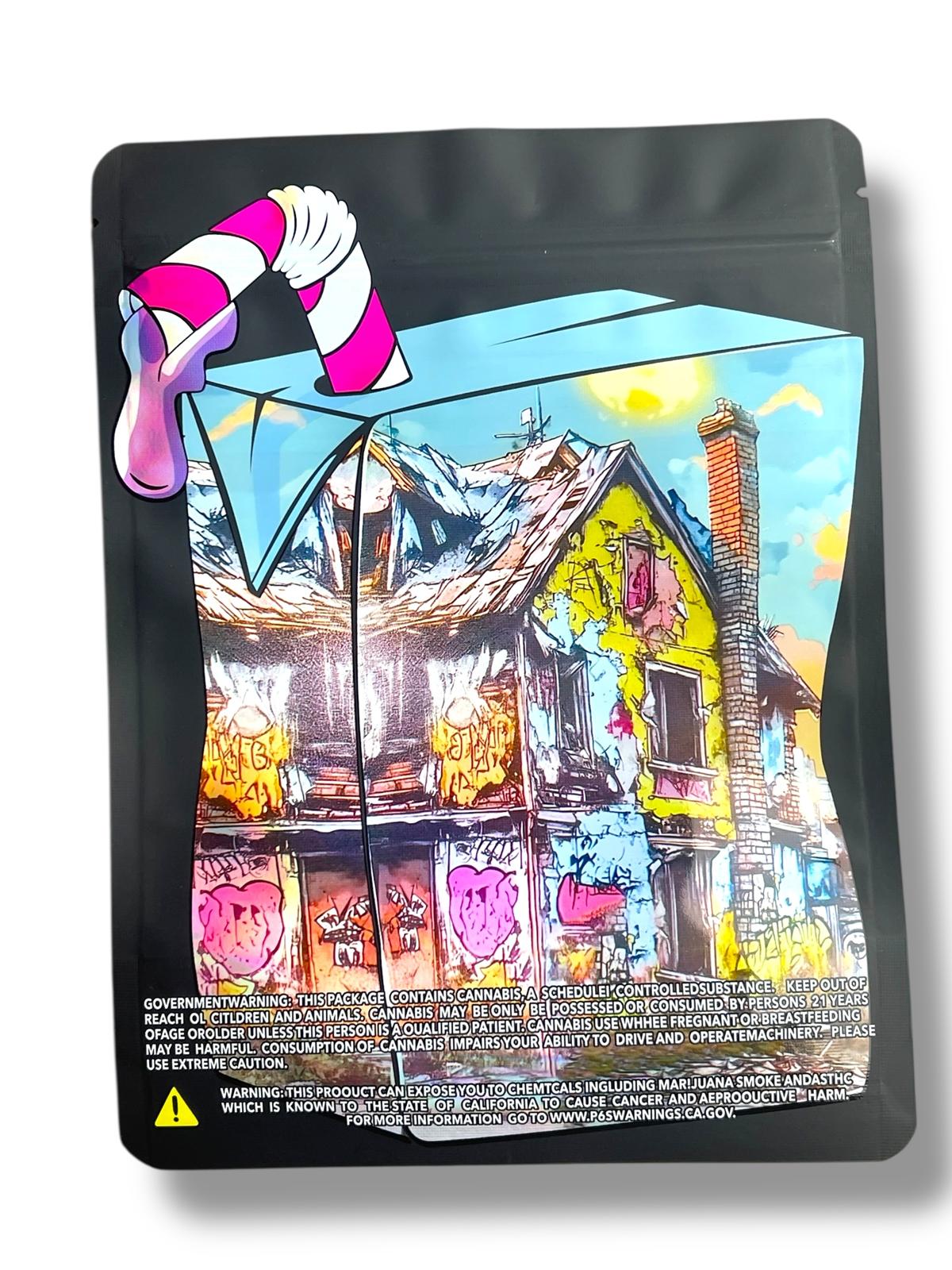 Blue Lobster 1 OZ  28G empty Mylar bag 1-ounce (50 Count) Portland