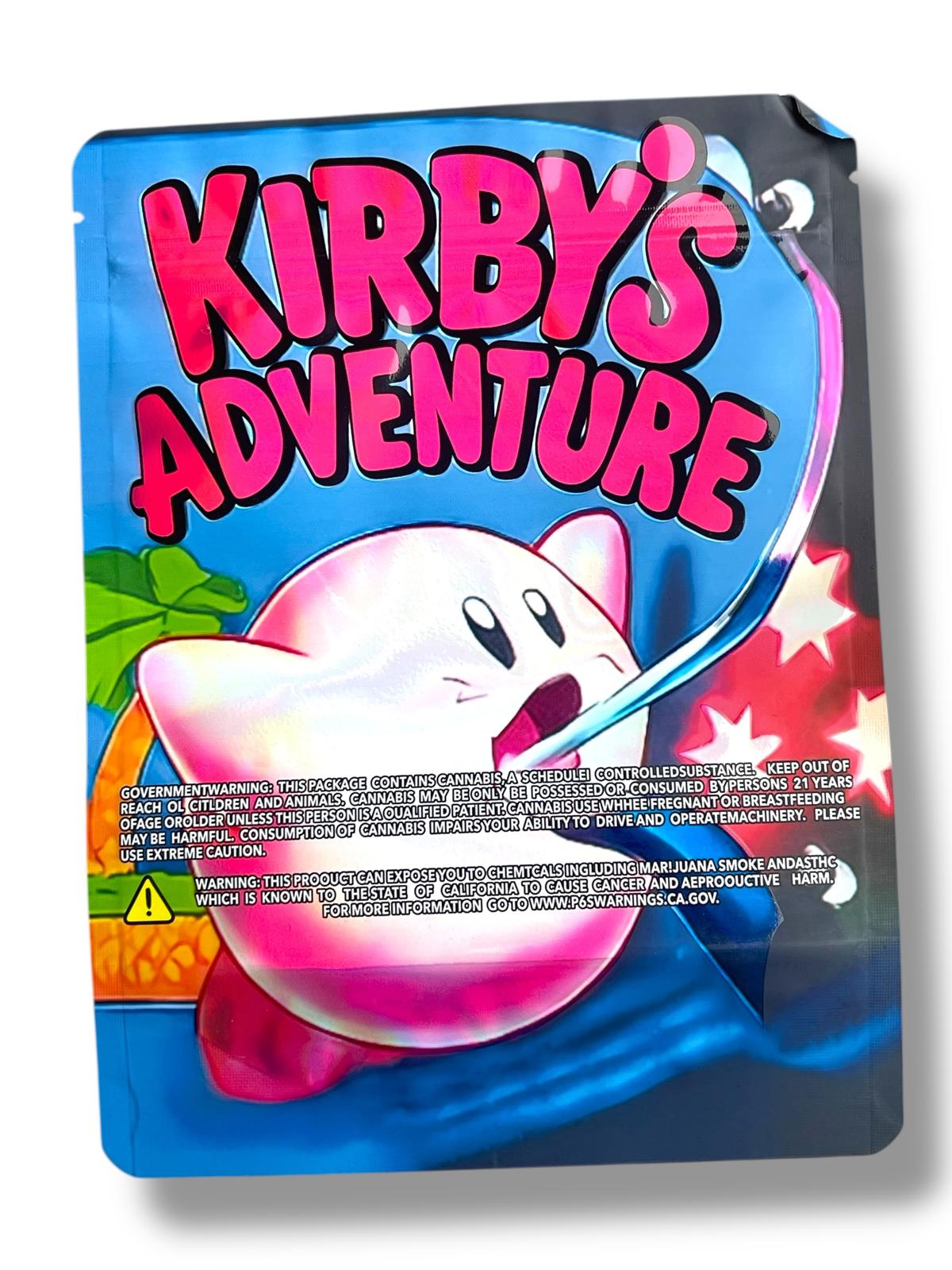 Kirby's Adventure 1 OZ  28G empty Mylar bag 1-ounce (50 Count) Zatendo Za Pack