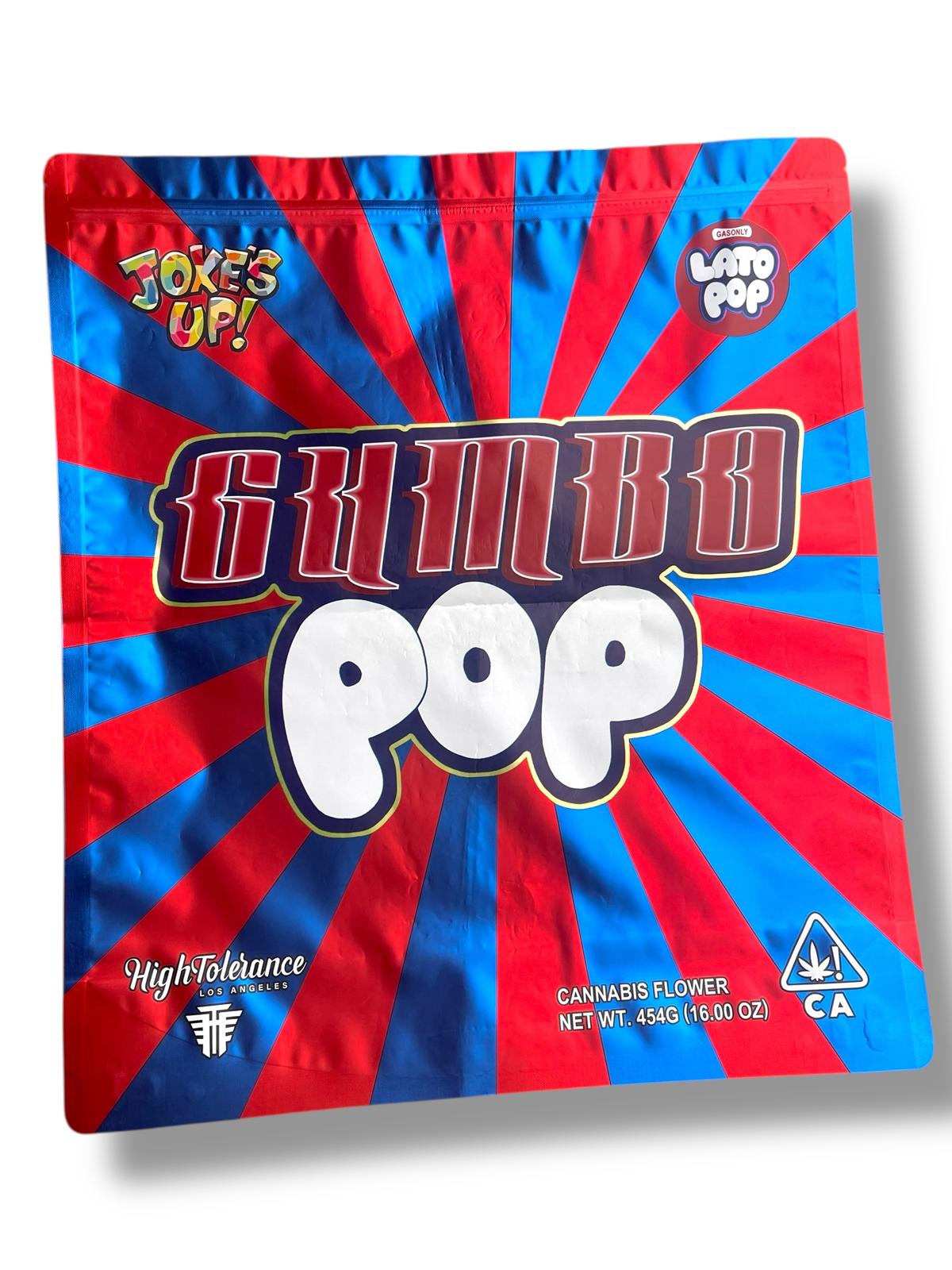 Jokes Up Gumbo Pop (Large) 1 LBS - 16OZ (454g) High Tolerance