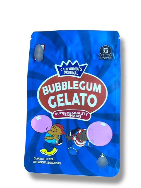 Backpack Boyz Bubblegum Gelato Mylar Bags 3.5g