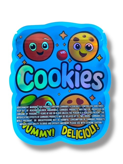 Cookies Mylar Bag 3.5g shape bags