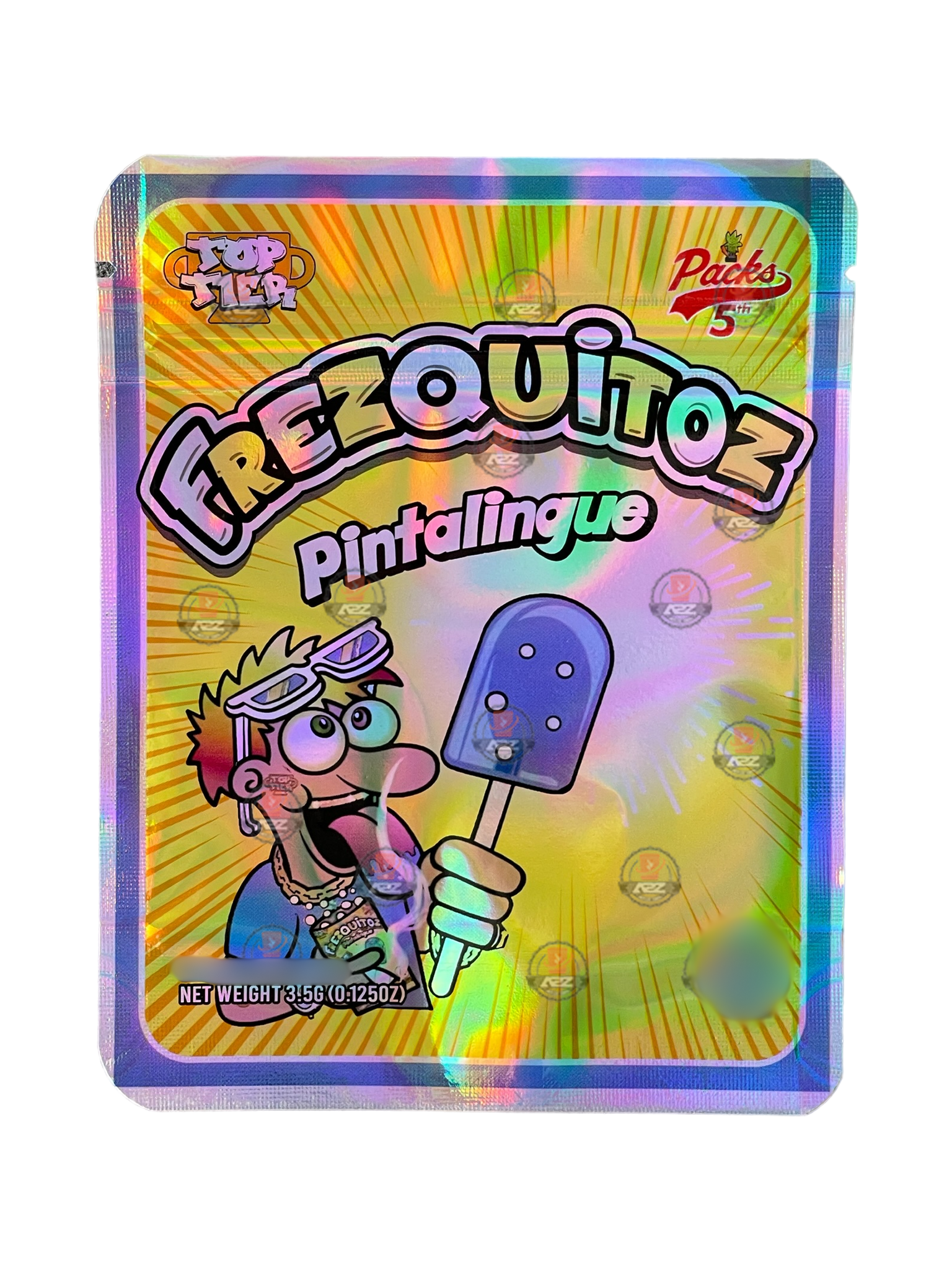 Frezquitos Pintalingue 3.5g Mylar Bag Holographic