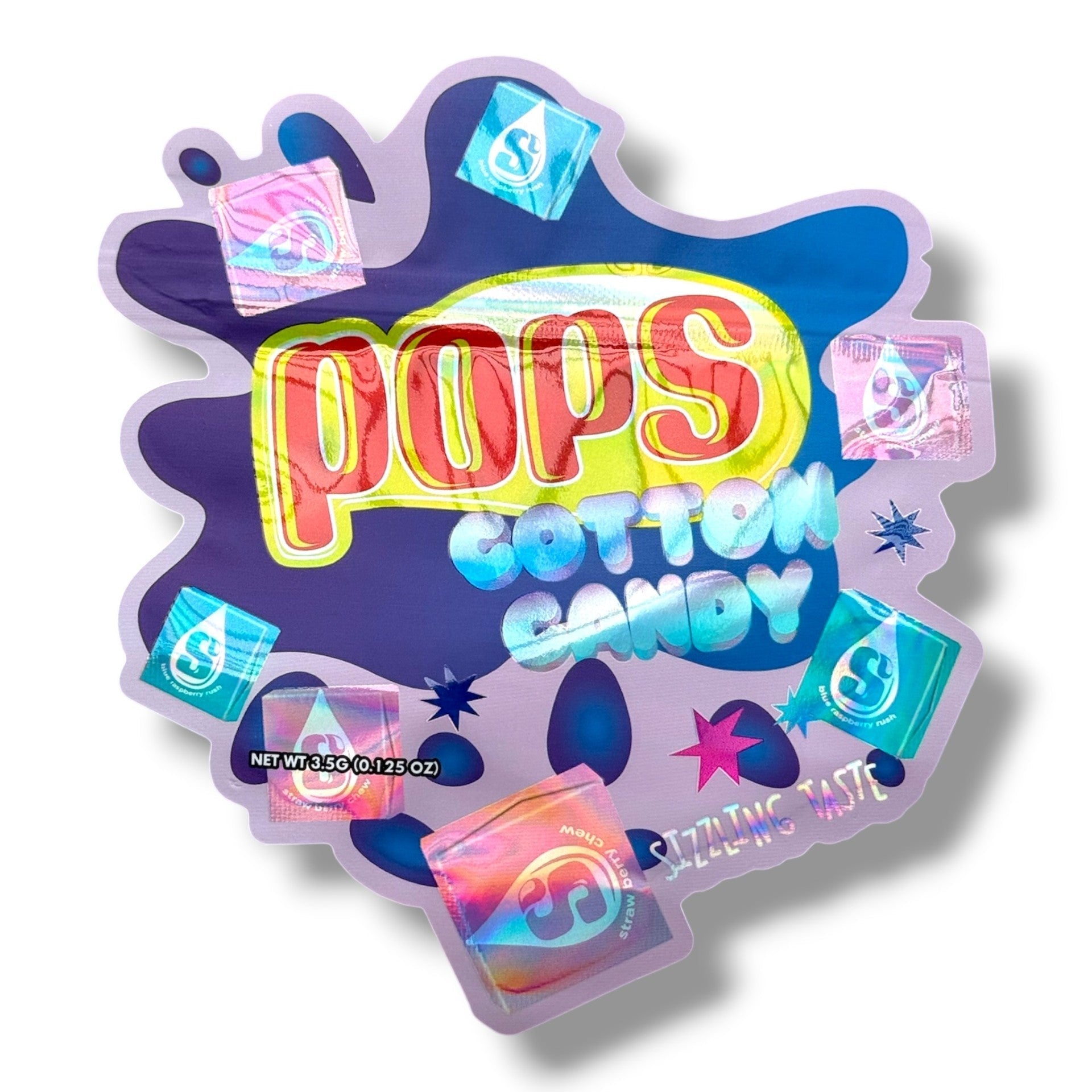 Pops Cotton Candy 3.5g shape bags