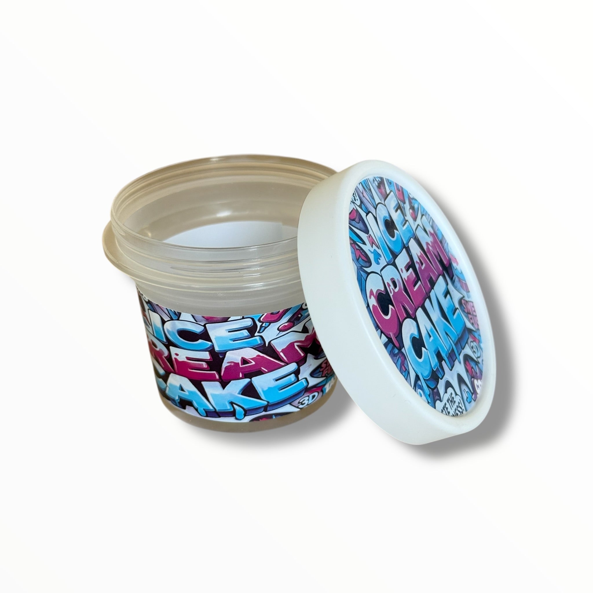 Ice Cream jar plastic container 3.5