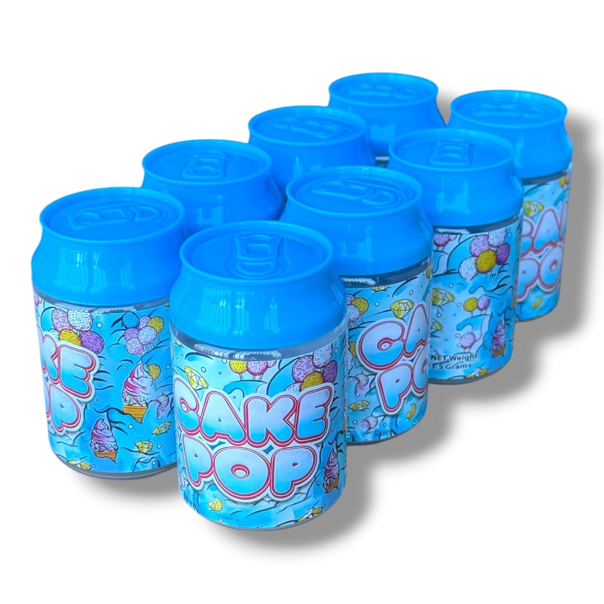 Cake Pop 3.5g Cans - 8 cans in box
