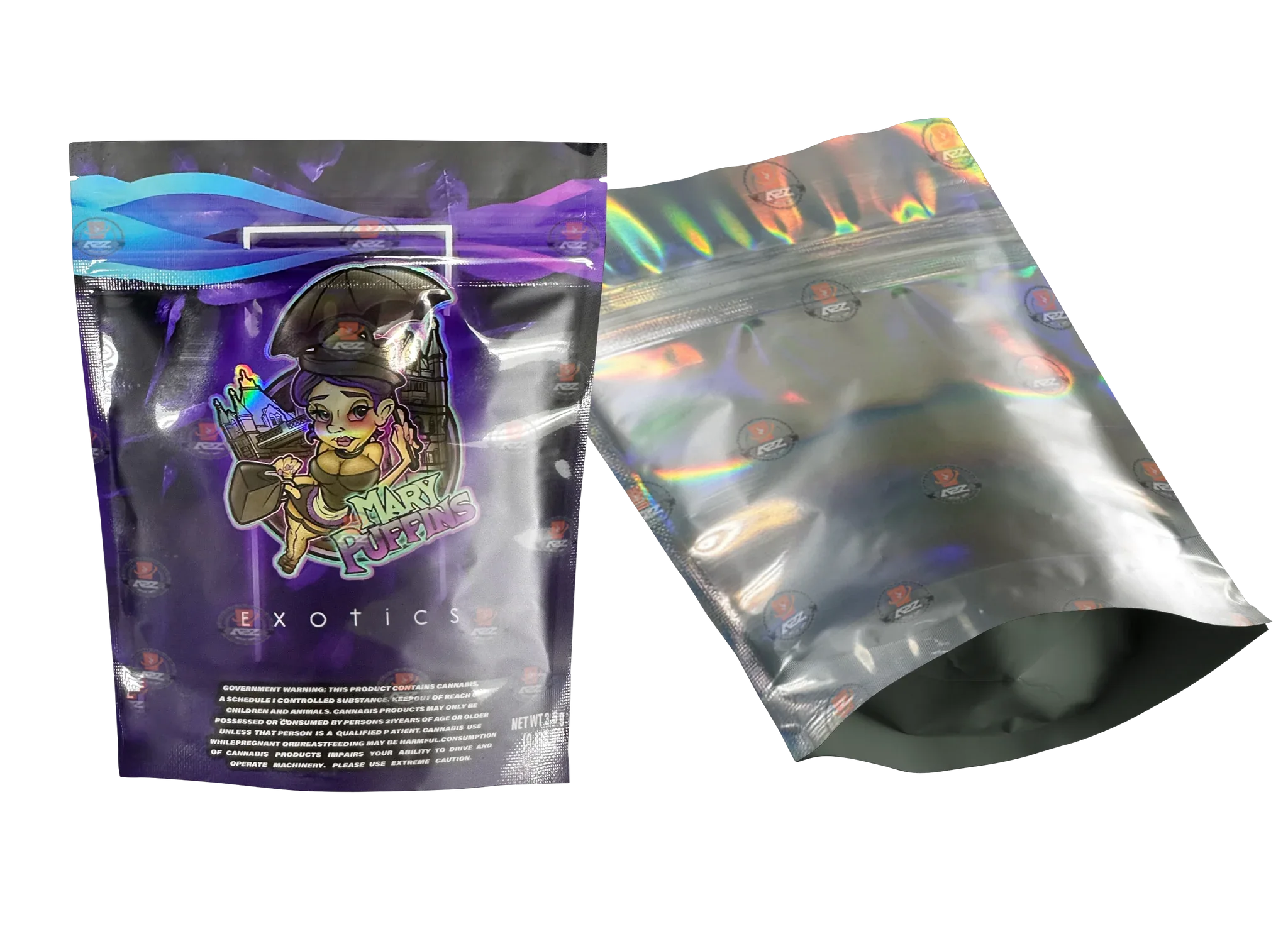 Mary Puffin Mylar bags 3.5g Packaging Only - Black Unicorn Hub