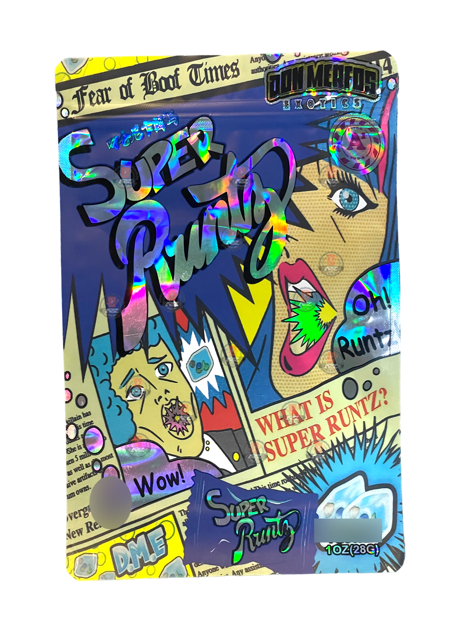 Don Merfos Super Runtz 1 OZ 28G Mylar Bag 50 Count