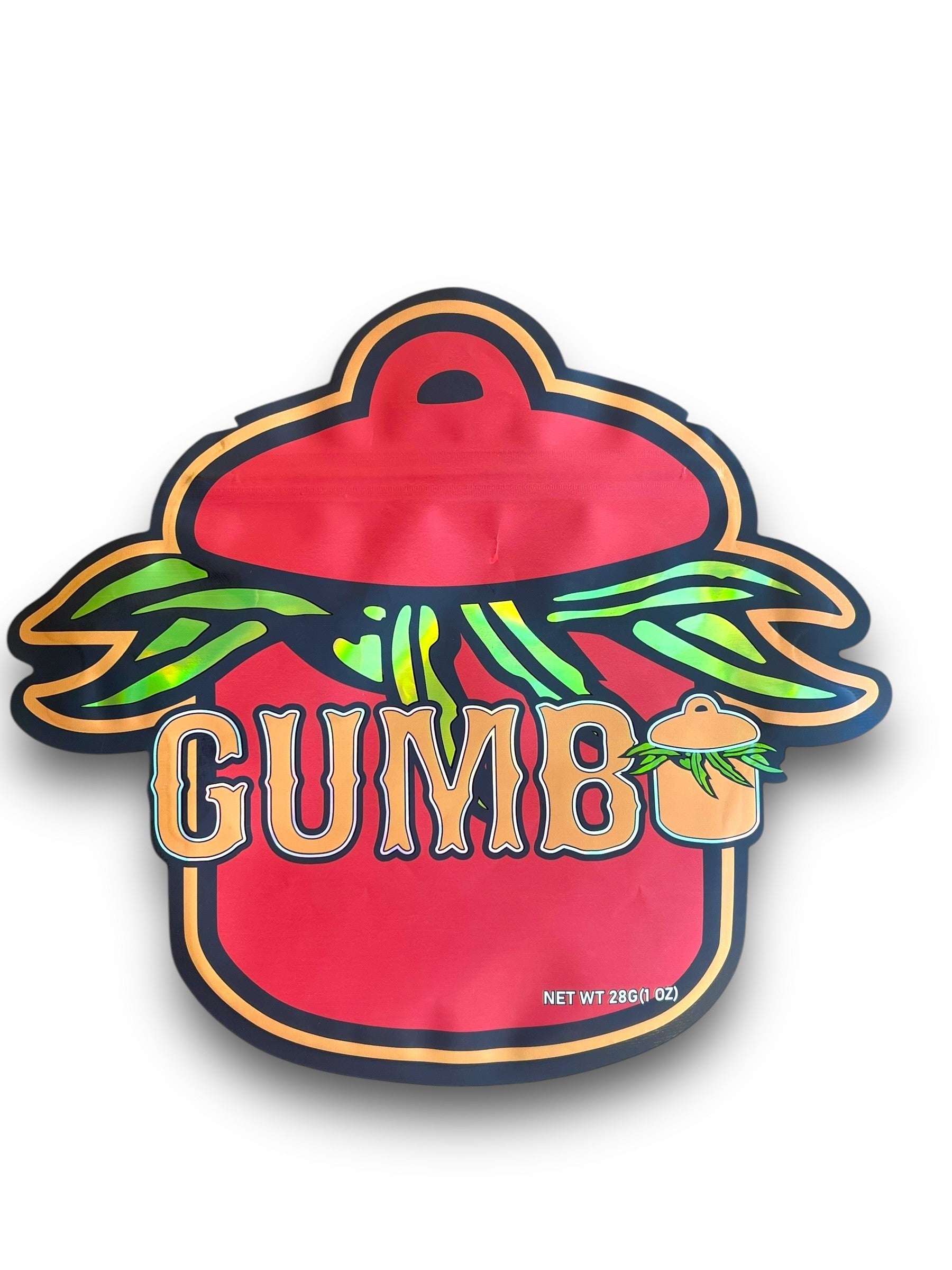 Gumbo 1OZ 28G Mylar Bag (50 Count)