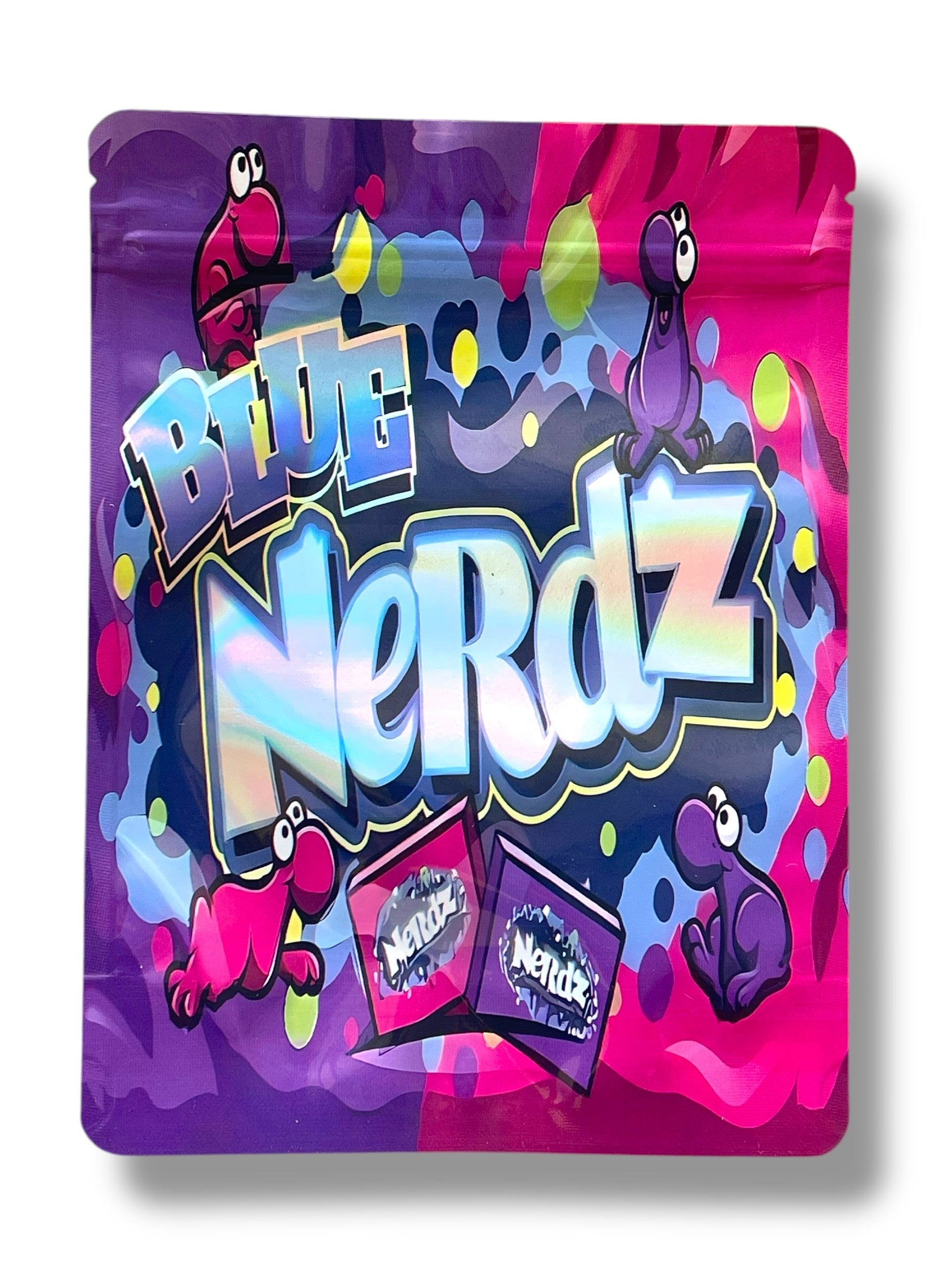 Blue Nerdz 1OZ 28G Mylar Bag (50 Count)