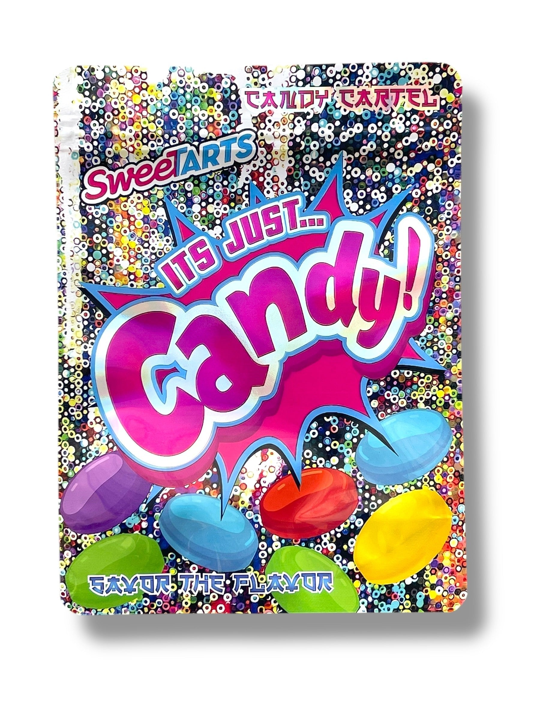 Sweet Tarts Candy 1OZ 28G Mylar Bag (50 Count)