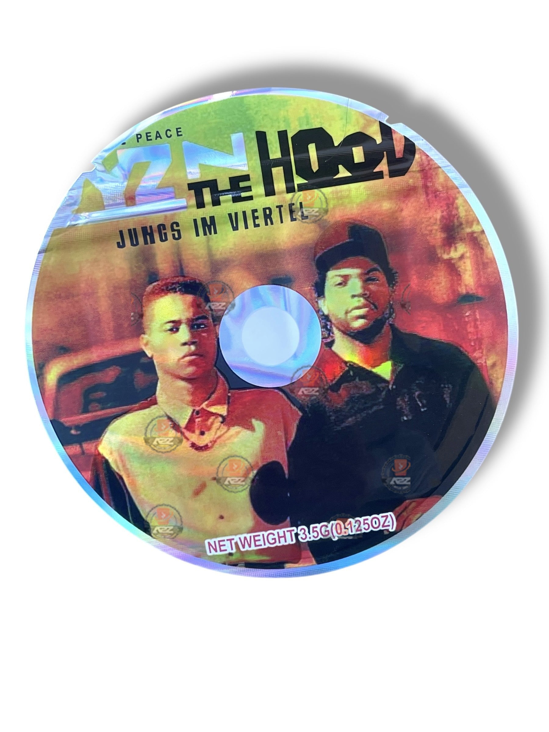 Boyz N the Hood CD Cases with Mylar bags 3.5g