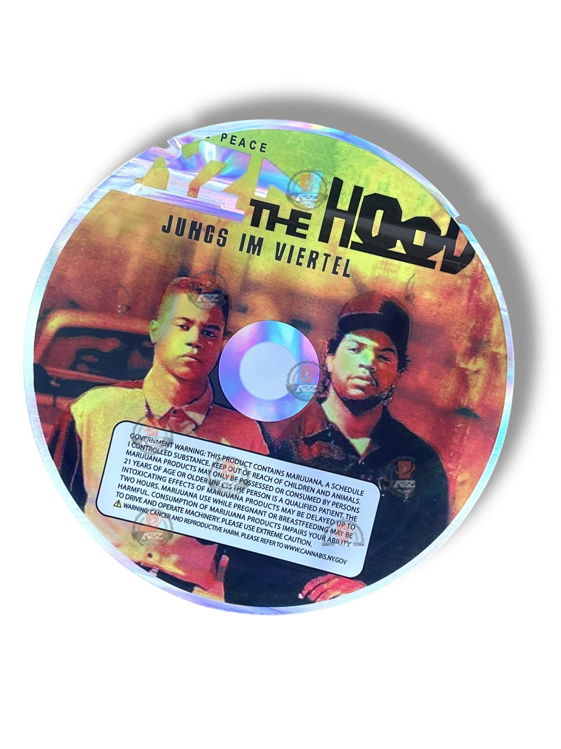 Boyz N the Hood CD Cases with Mylar bags 3.5g