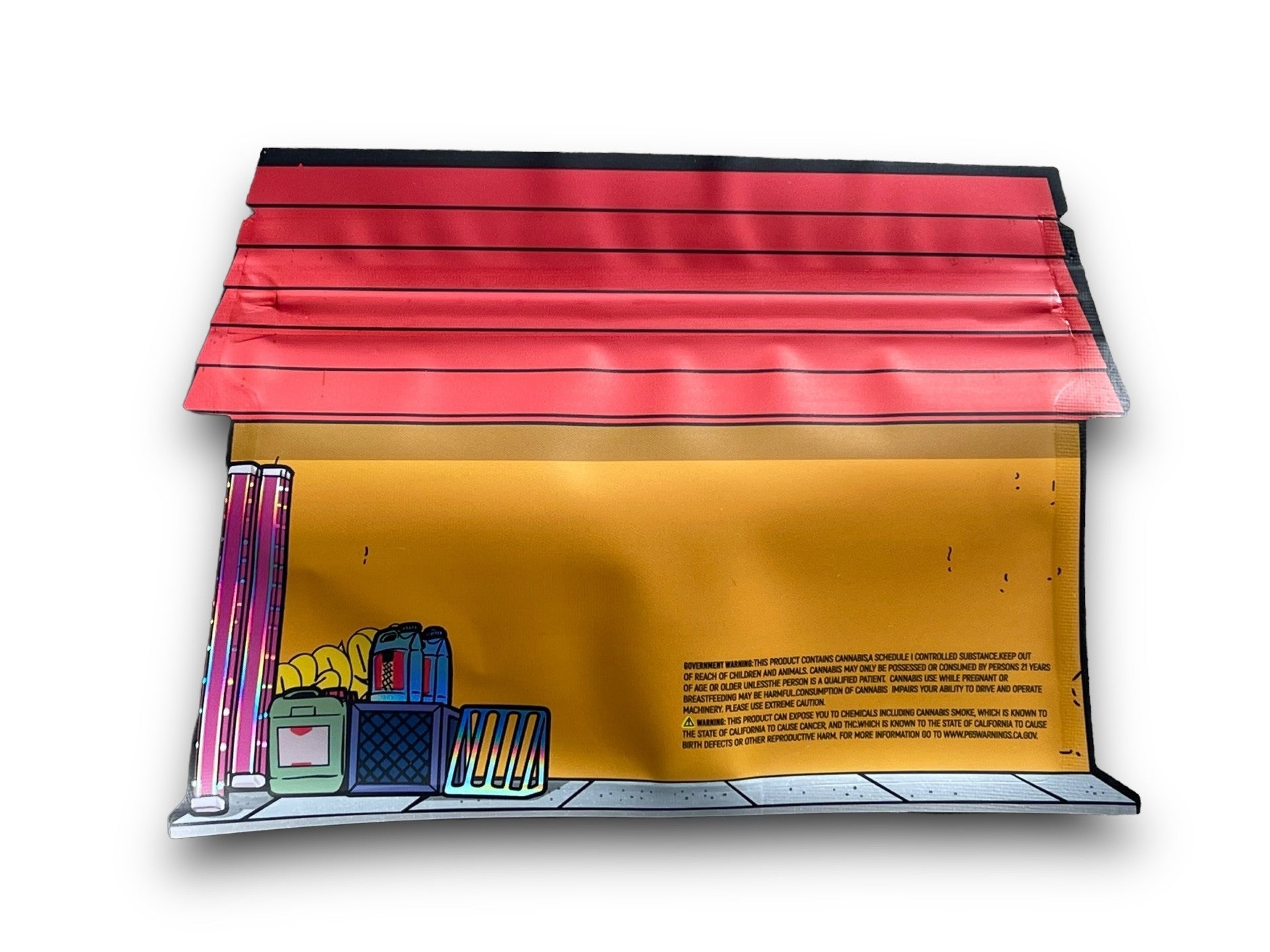 Highmart Mini E Mart 3.5G Mylar Bags Holographic cut out