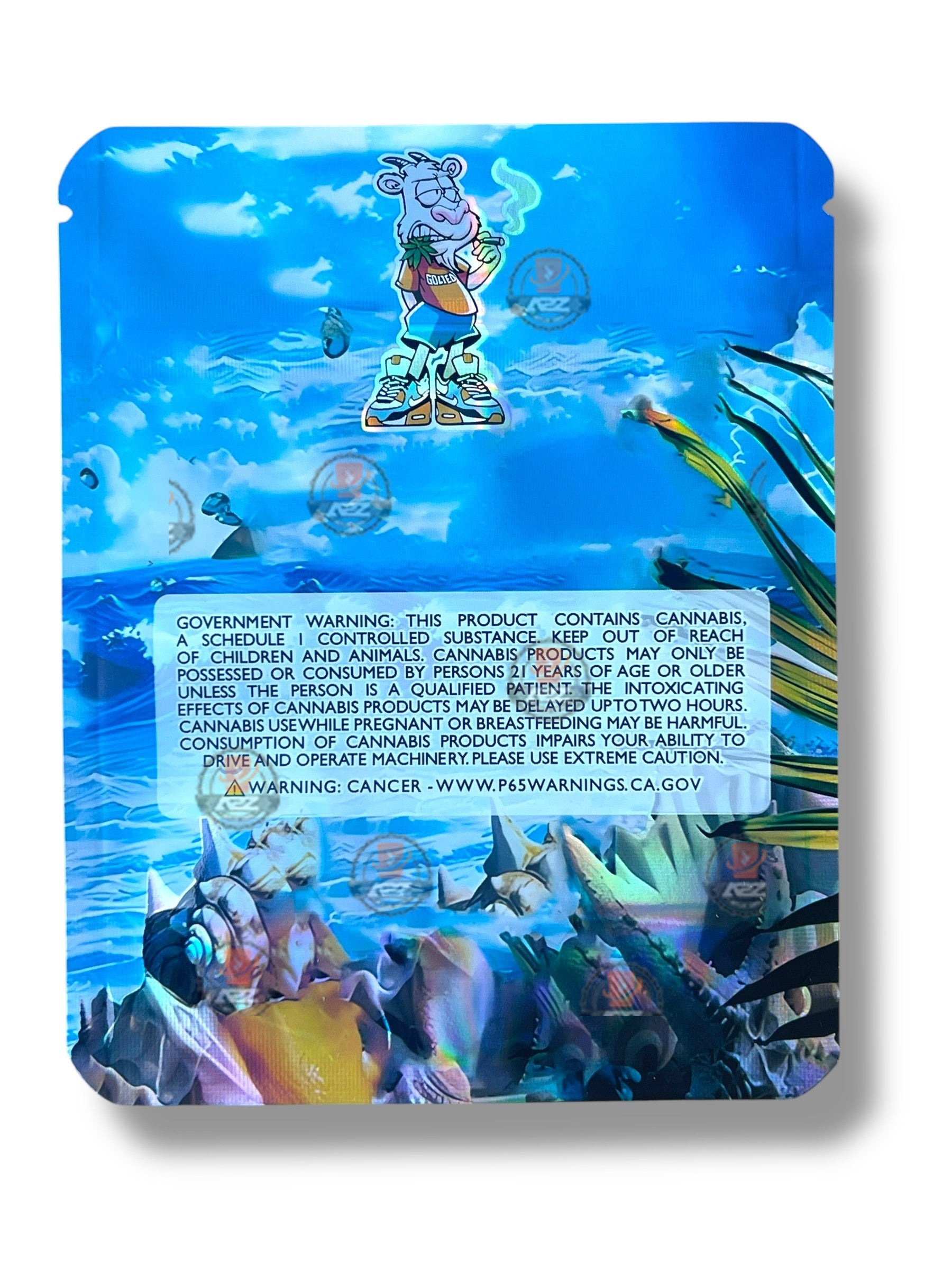 Goated Ocean Breeze Mylar Bag 3.5g