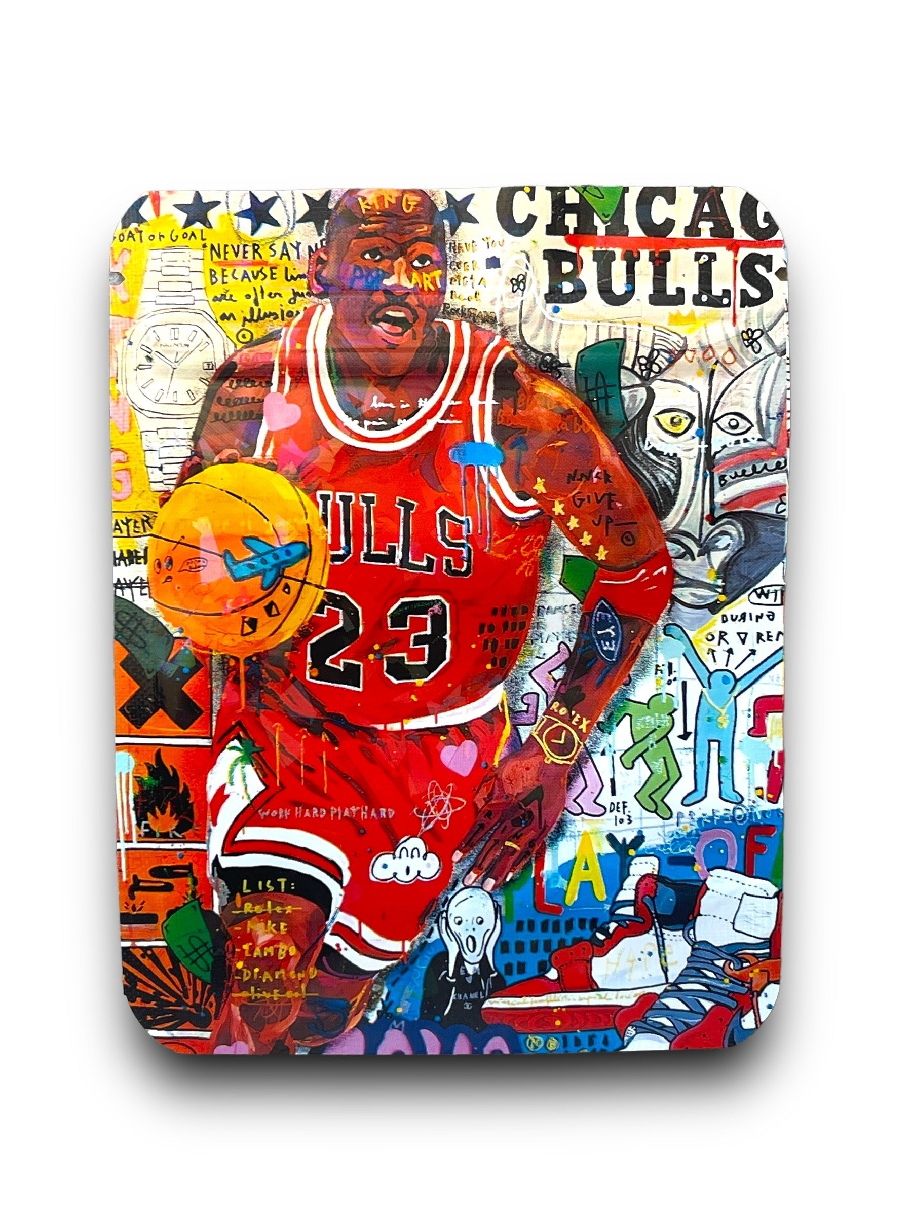 Runtz Michael Jordan 3.5G Mylar Bags Holographic Chicago Bulls Play Off