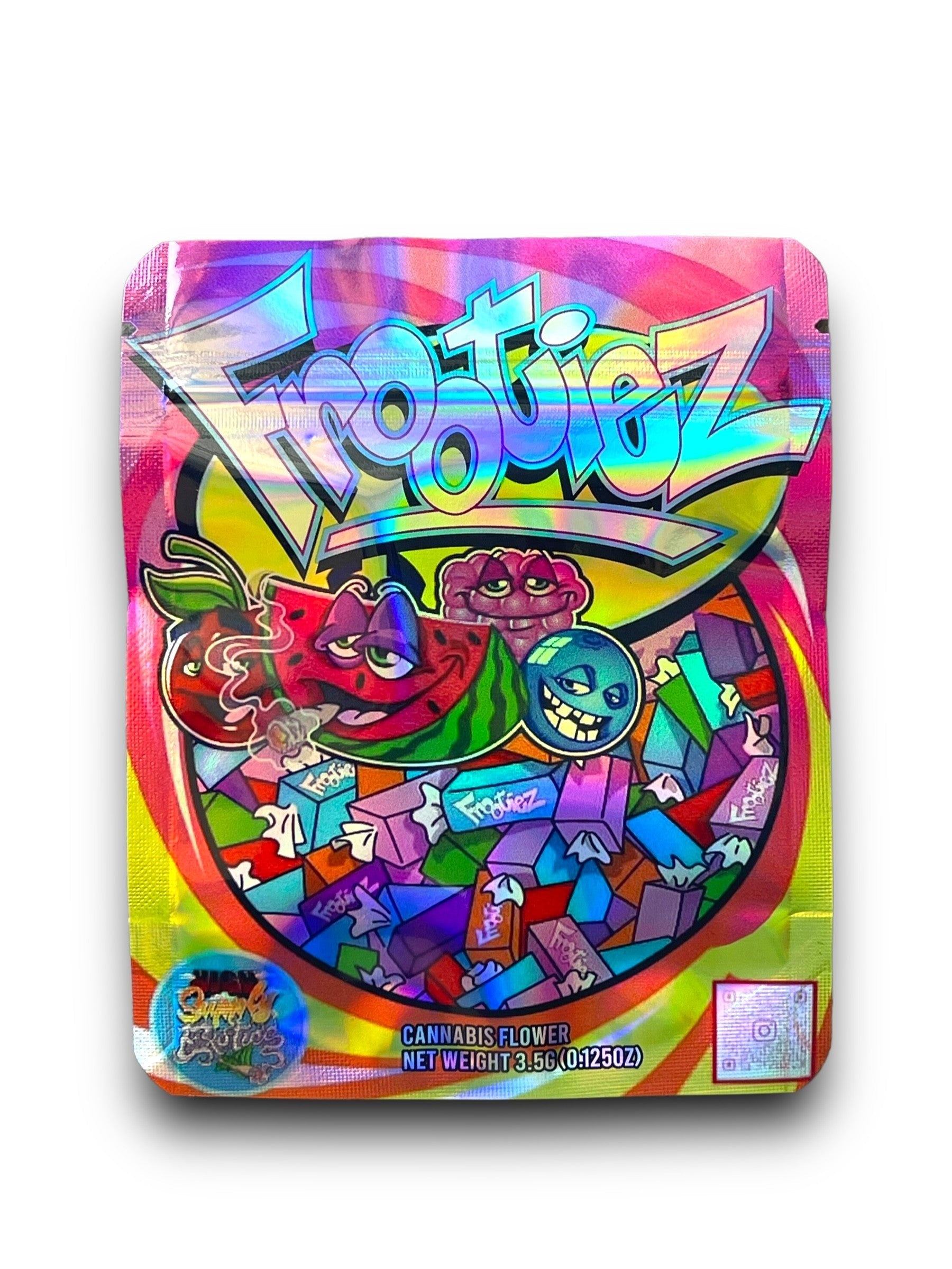 Frootiez 3.5G Mylar Bags Holographic