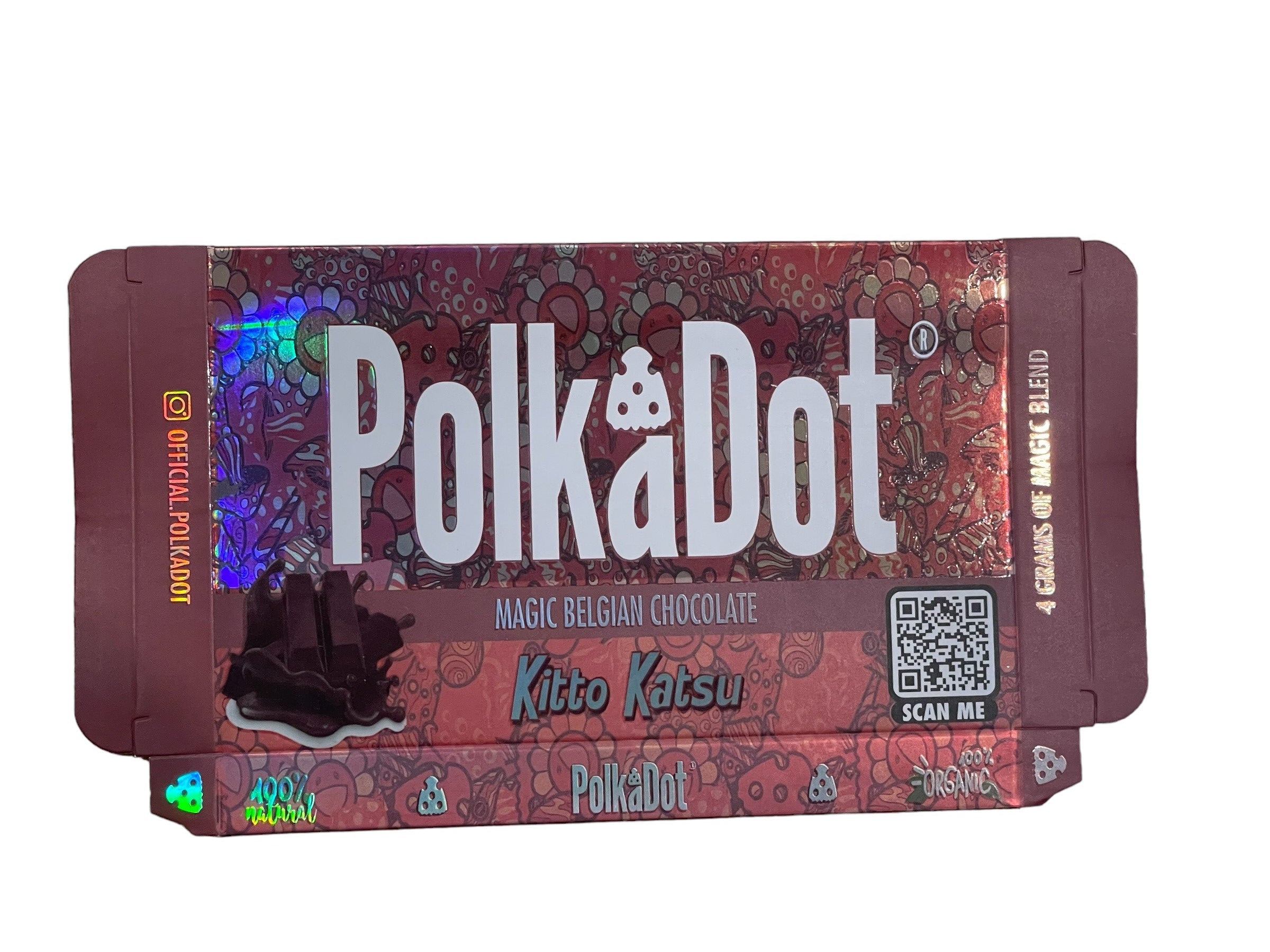Polkadot Packaging Kitto Katsu (Master Box Included) Packaging Only