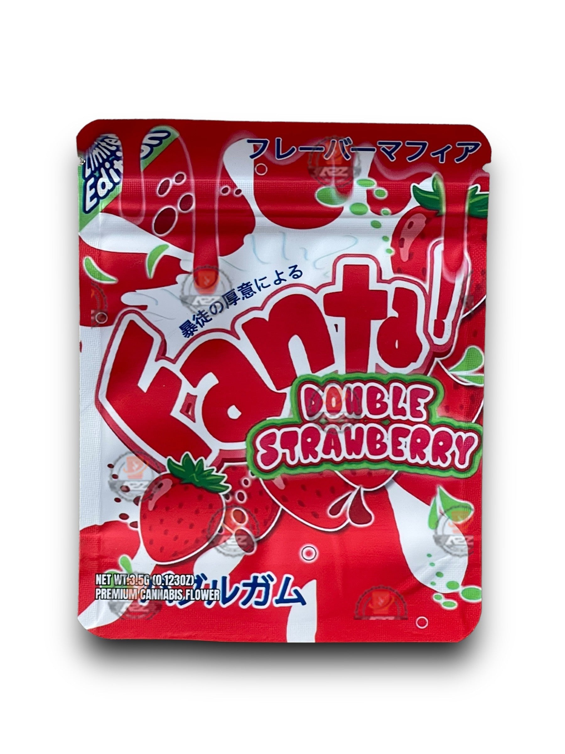 Fanta Double Strawberry 3.5G Mylar Bags