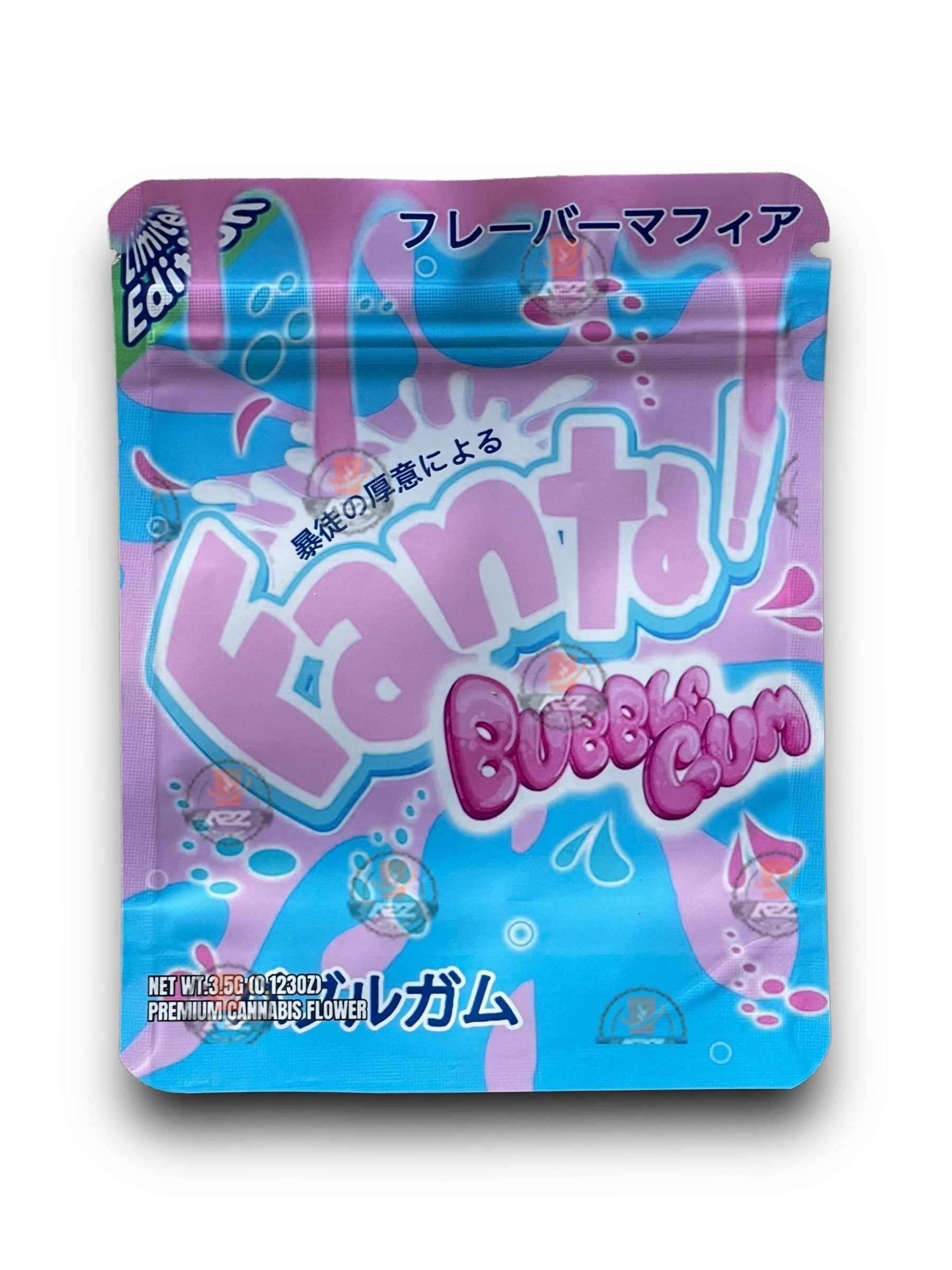 Fanta Bubblegum 3.5G Mylar Bags