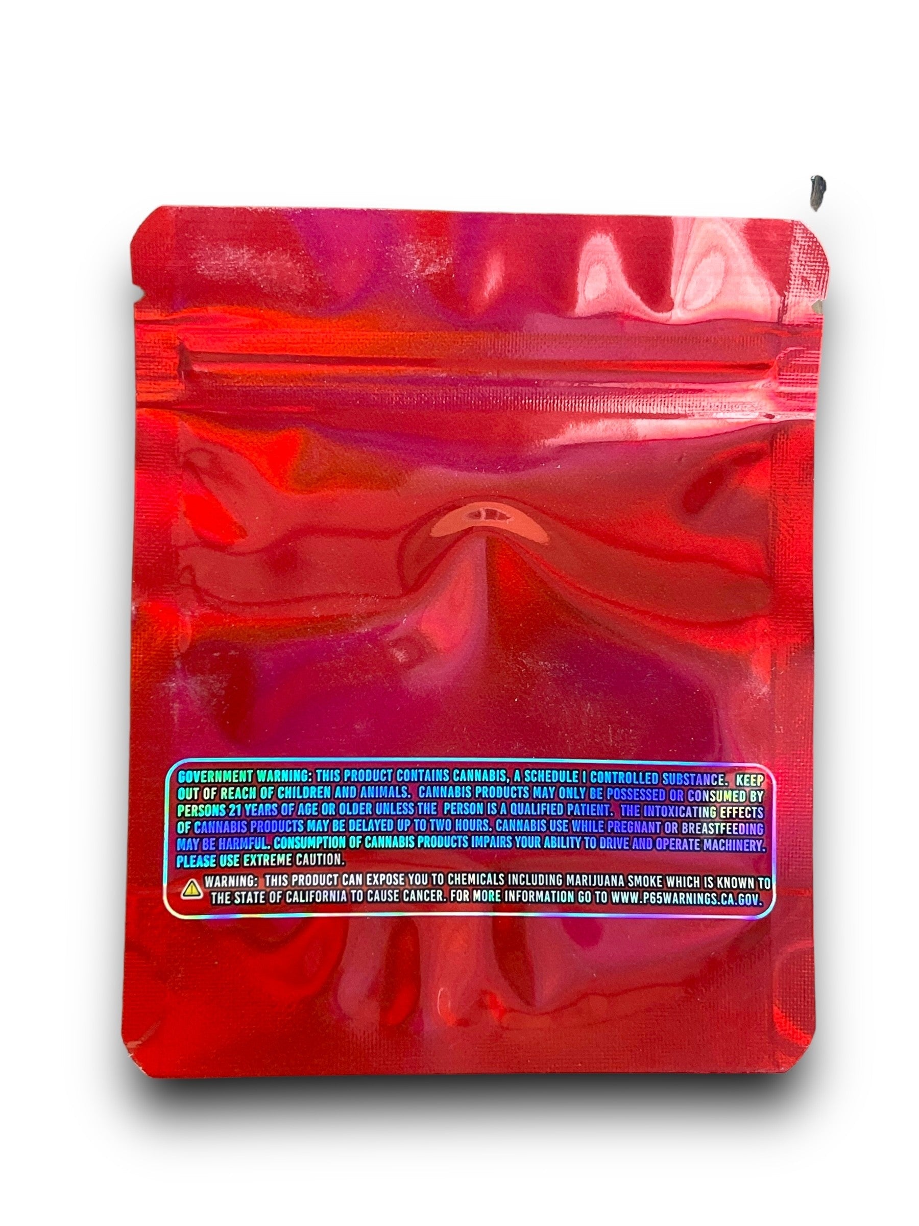 Cherry Fritter 3.5G Mylar Bags Holographic