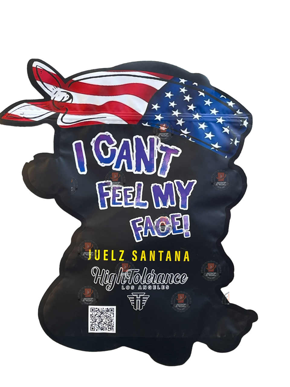 SWAG PACK BABY I CAN'T FEEL MY FACE MYLAR BAG (Large) 1 LBS - 16OZ (454g)