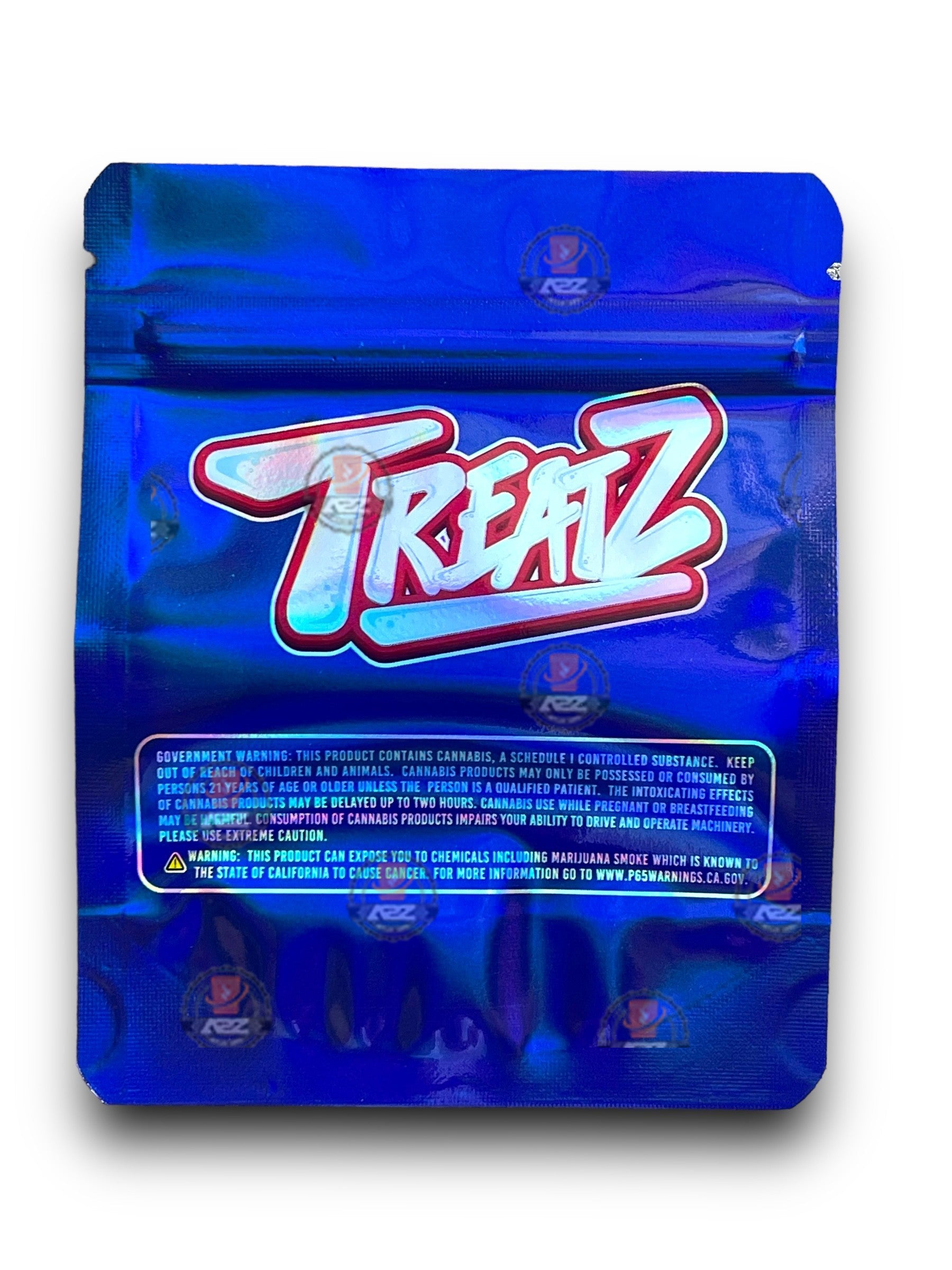 Treatz Rice Krispies Cookies N Creme 3.5G Mylar Bags Holographic