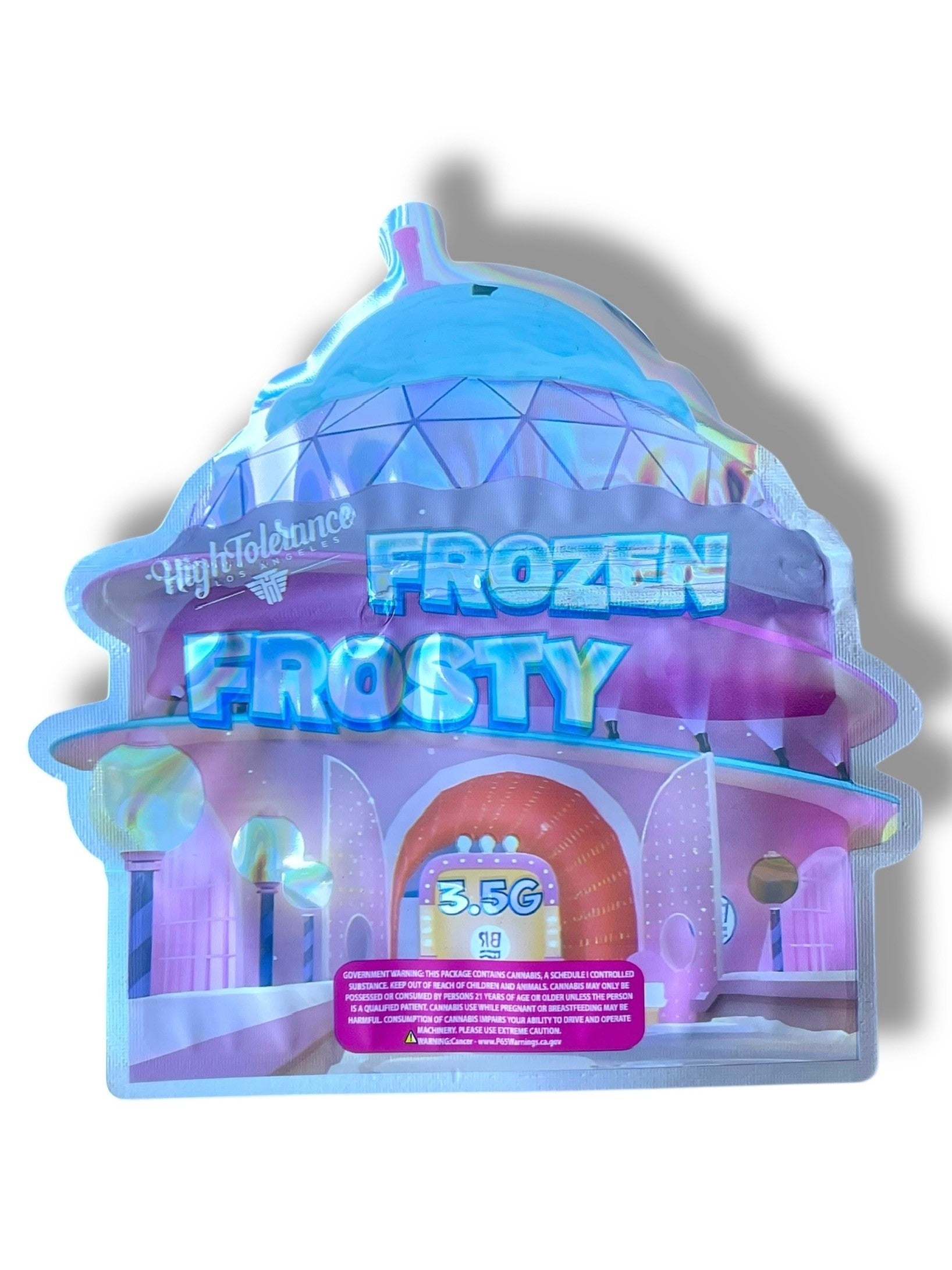 High Tolerance Frozen Frosty Bag 3.5g shape bag