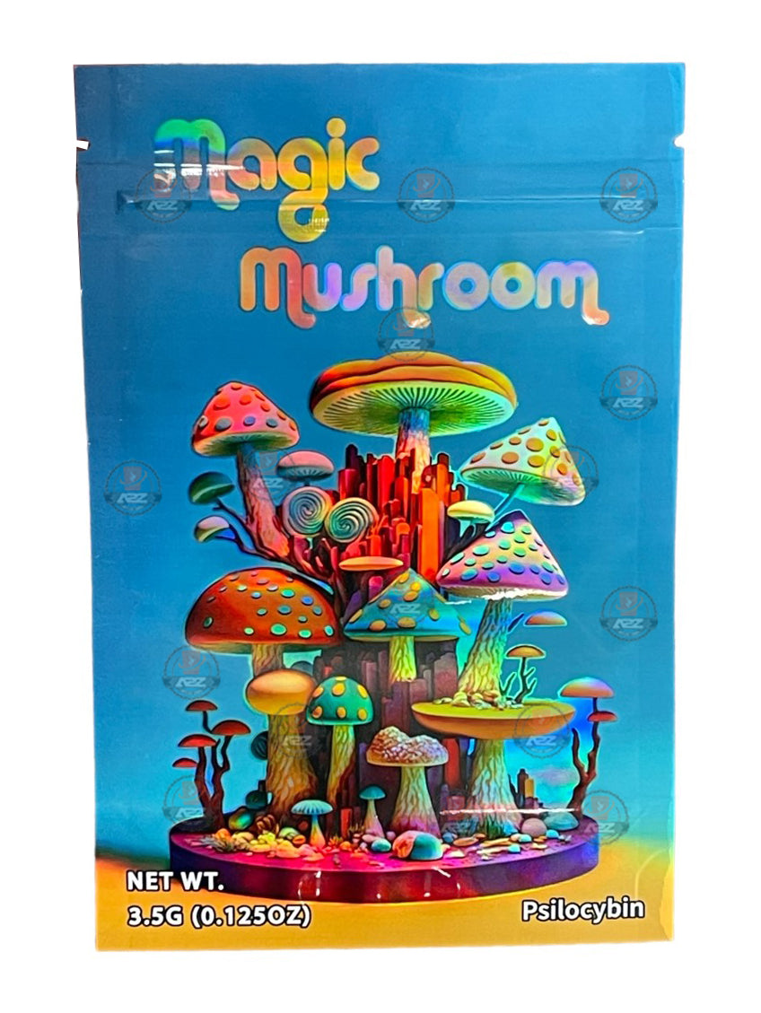 Magic Mushroom Mylar bags -Empty Packaging #1