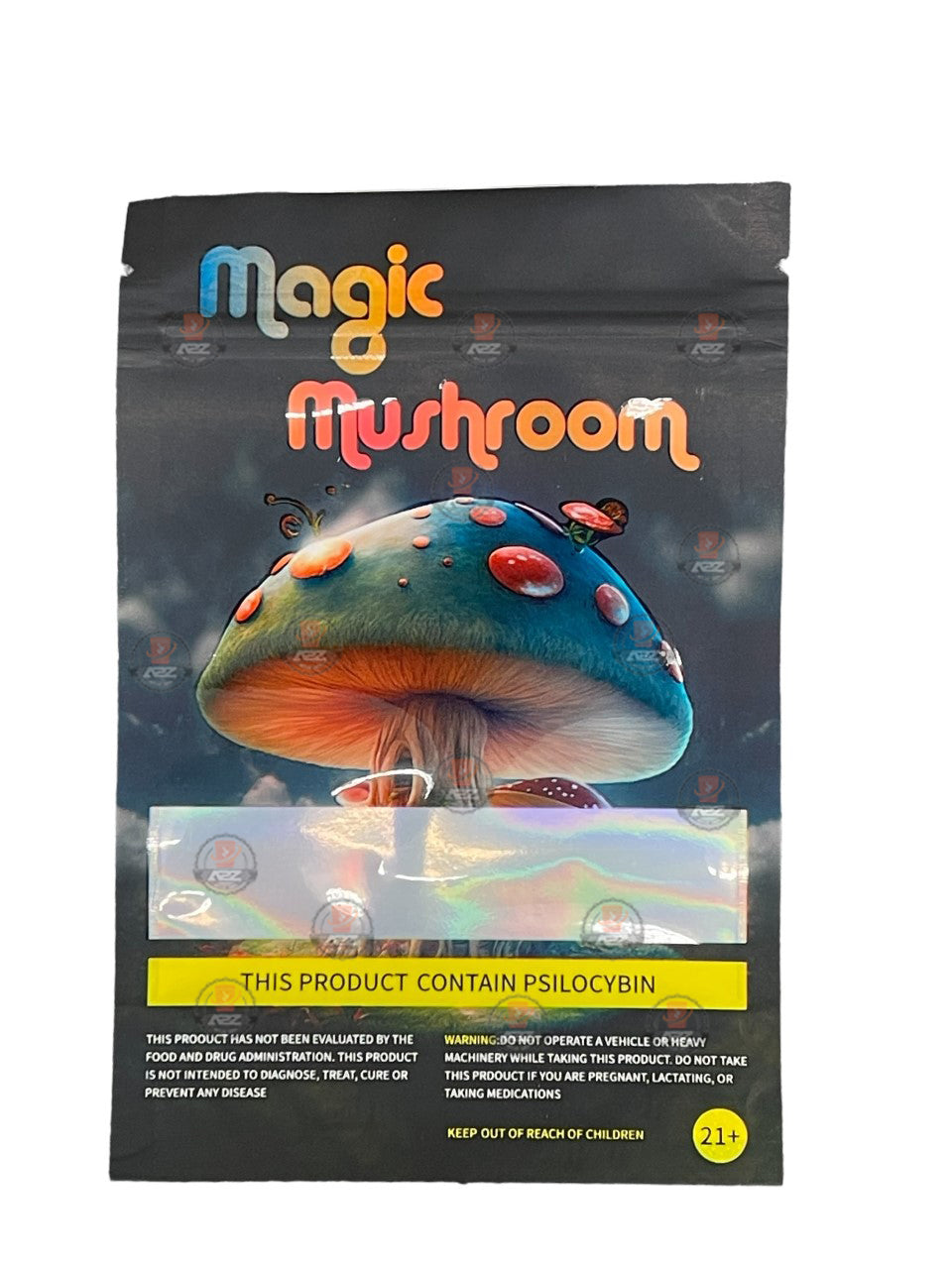 Magic Mushroom Mylar bags Empty Packaging #5