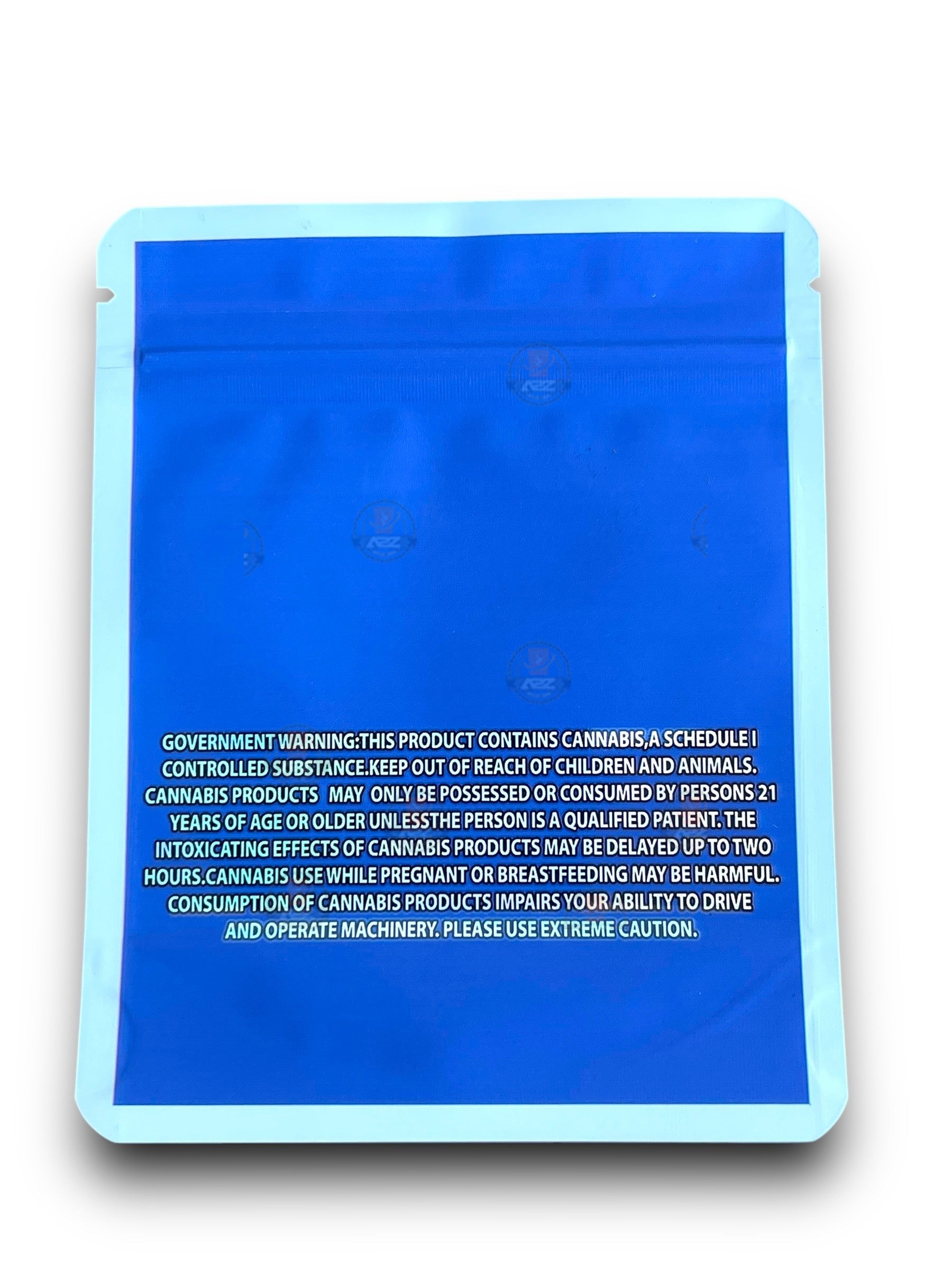 Handicap Gummy Mylar Bags 3.5g Holographic