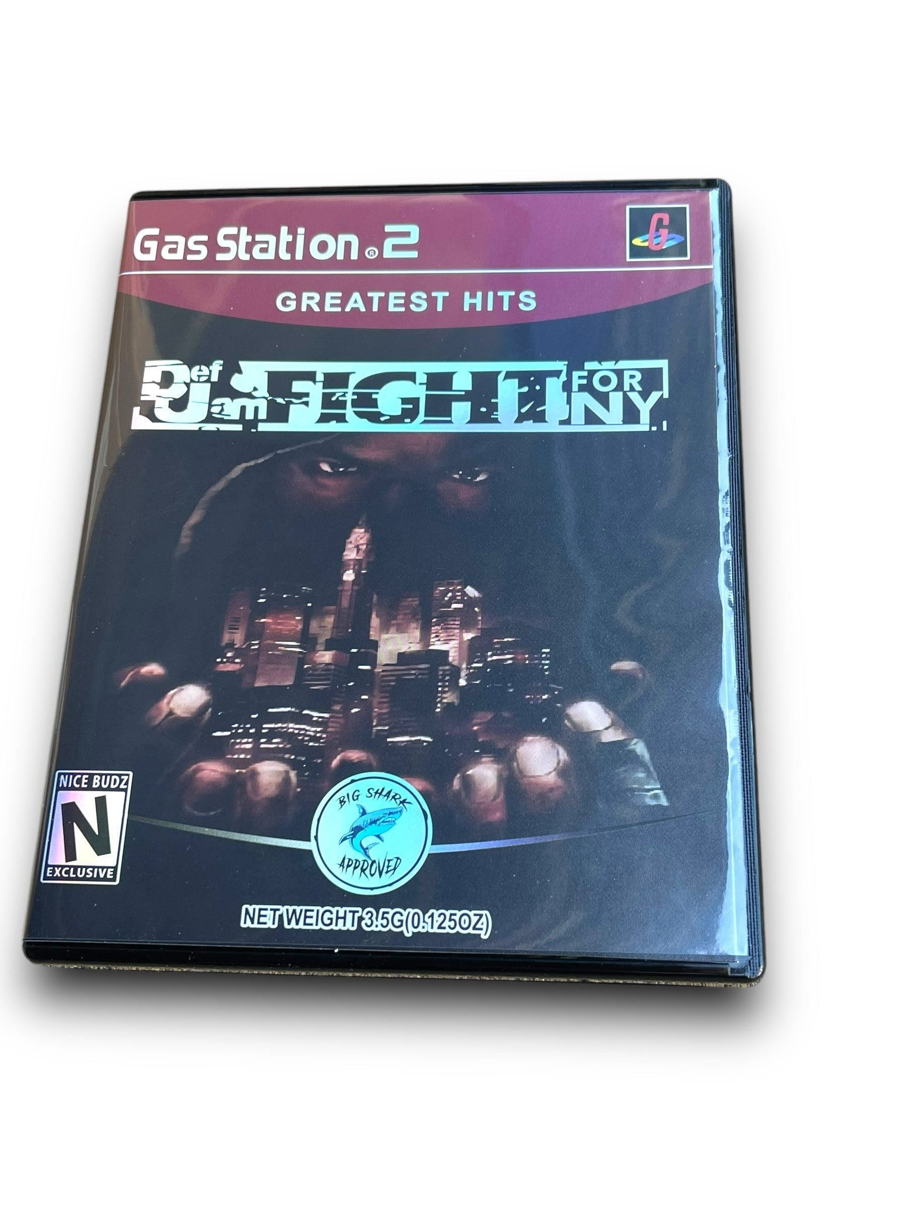 Gas Station 2 Def Jam Fight for NY CD Cases with Mylar bags 3.5g