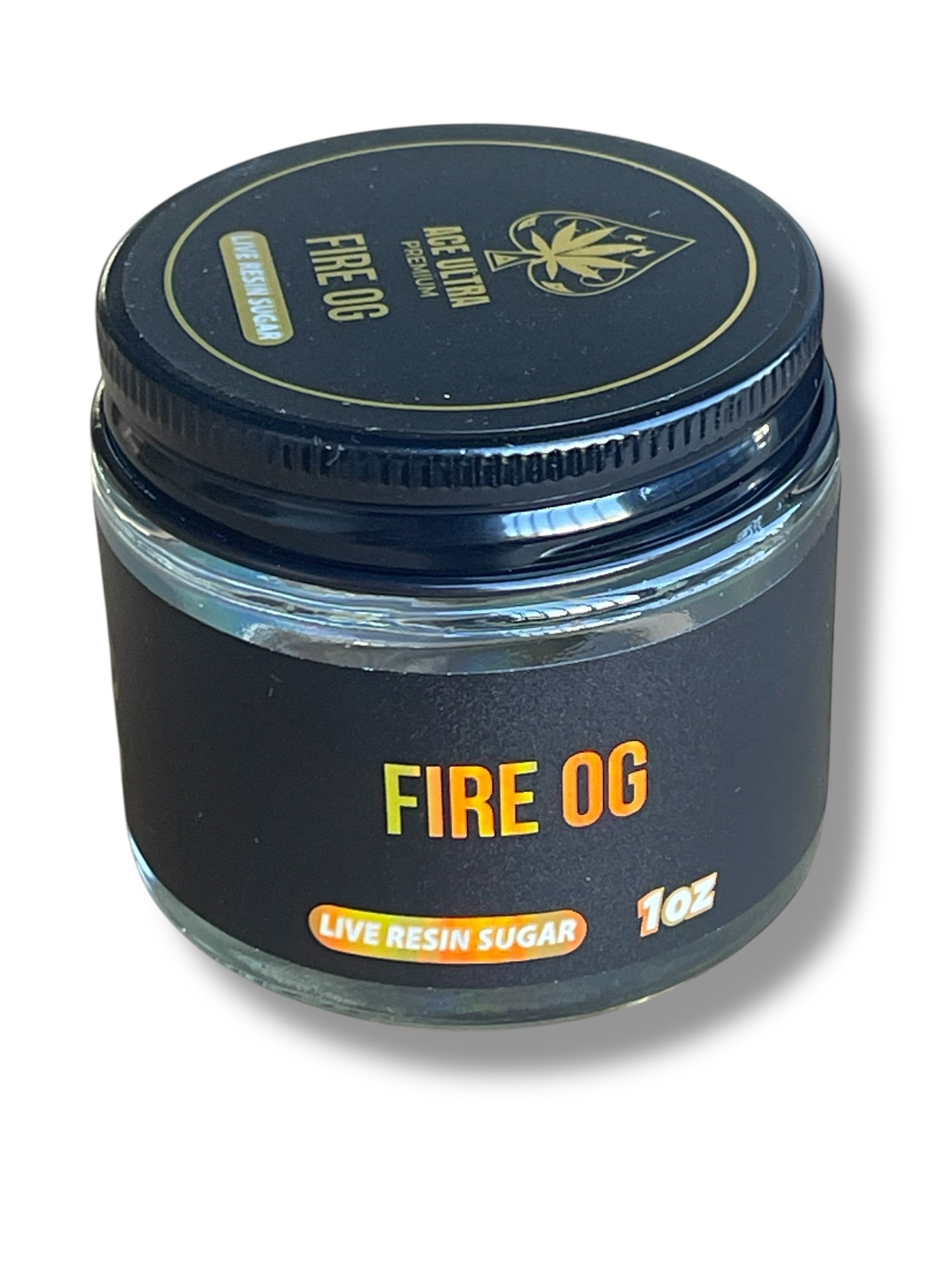 Black Ace Ultra Premium 1oz Glass Jars - Varity Pack 16 Strains in box Empty Jars