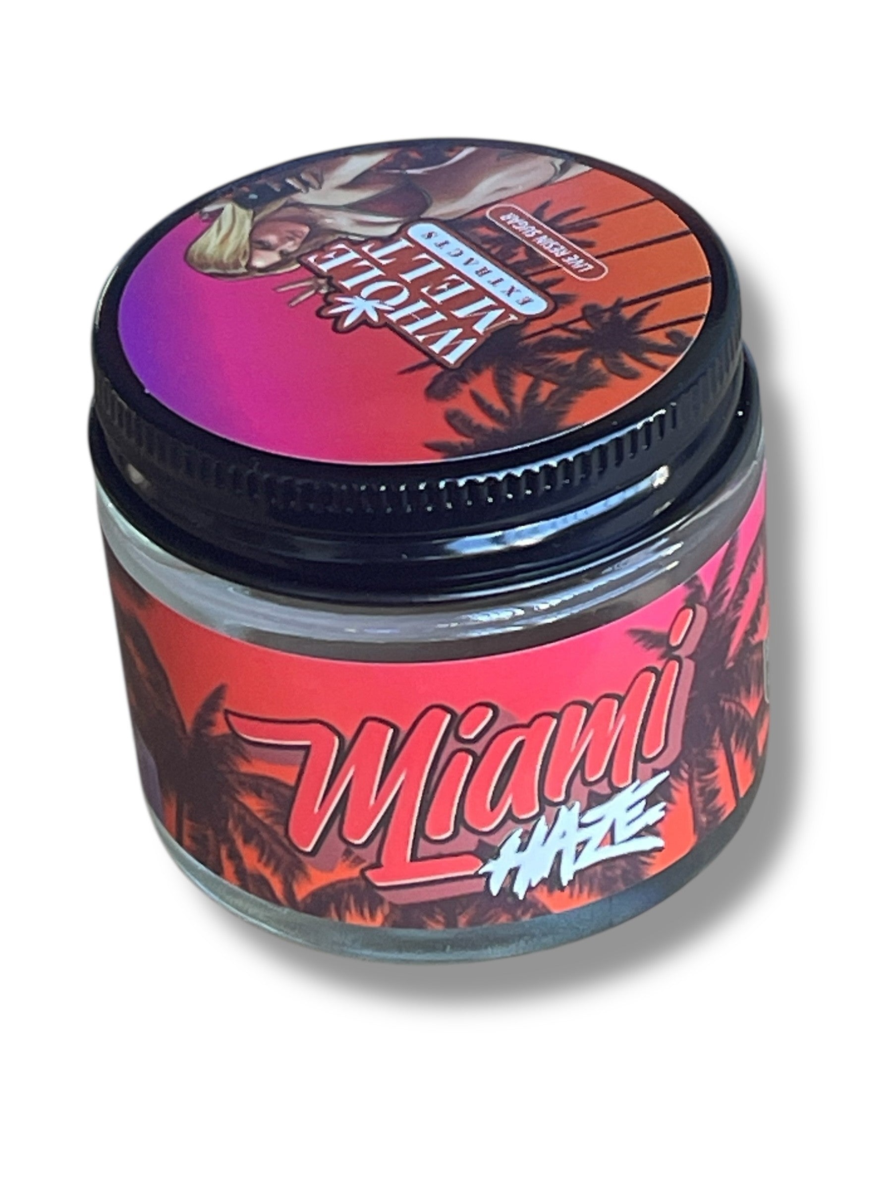 Whole Melt Vice City Edition 1oz Glass Jars - Varity Pack 16 Strains in box Empty Jars