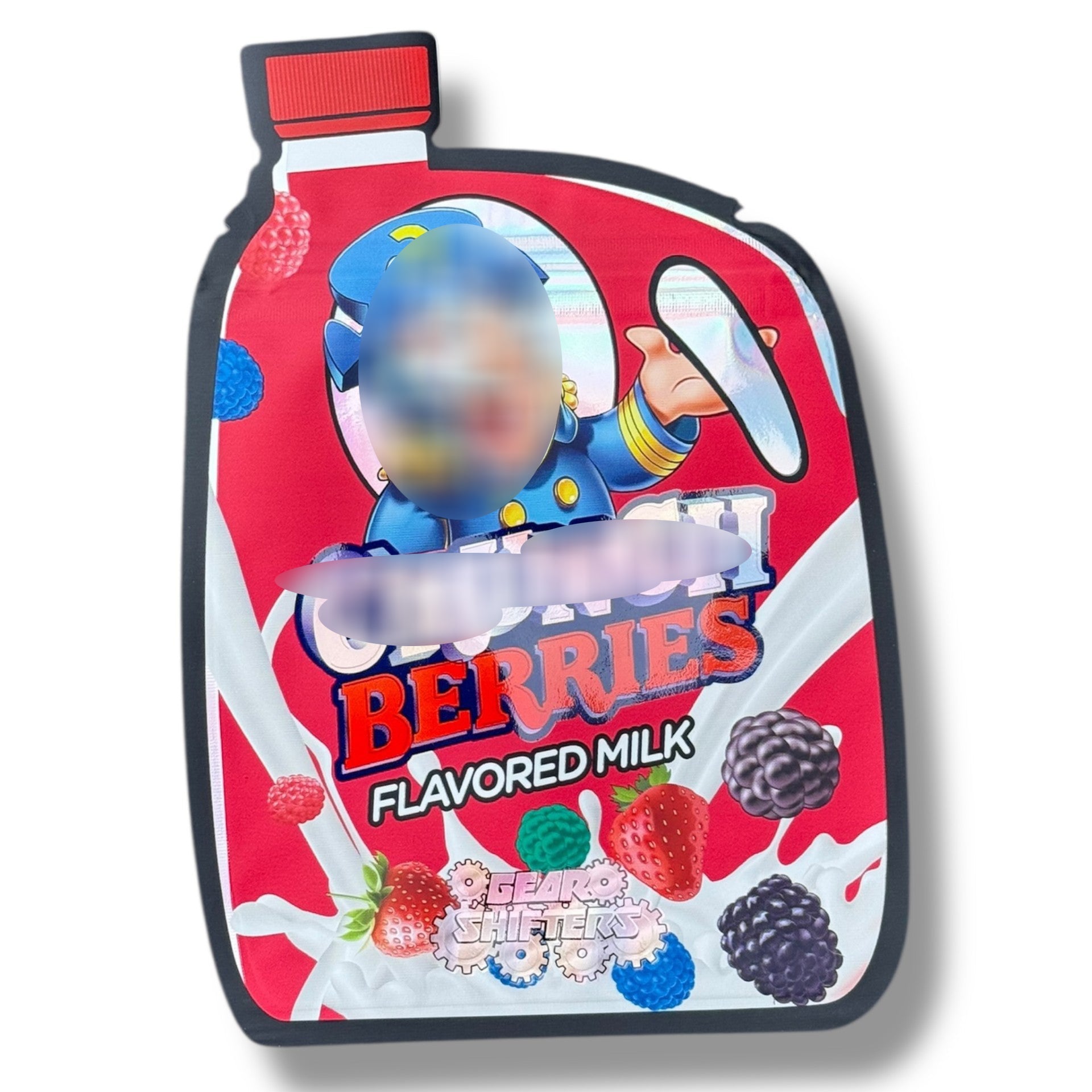 Berries Mylar Bag 3.5g shape bags