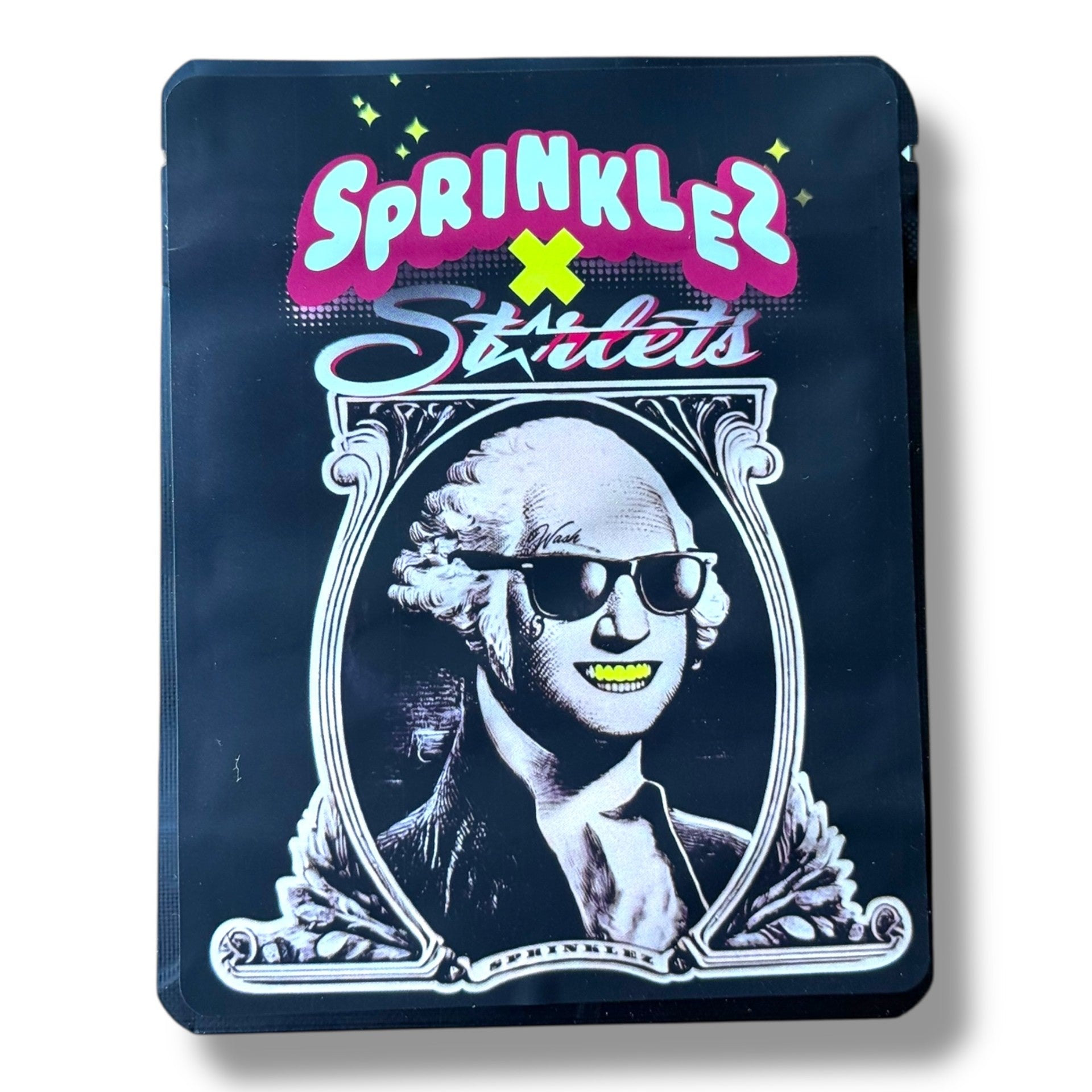 Sprinklez Starlets 3.5G Mylar Bags -With stickers and label