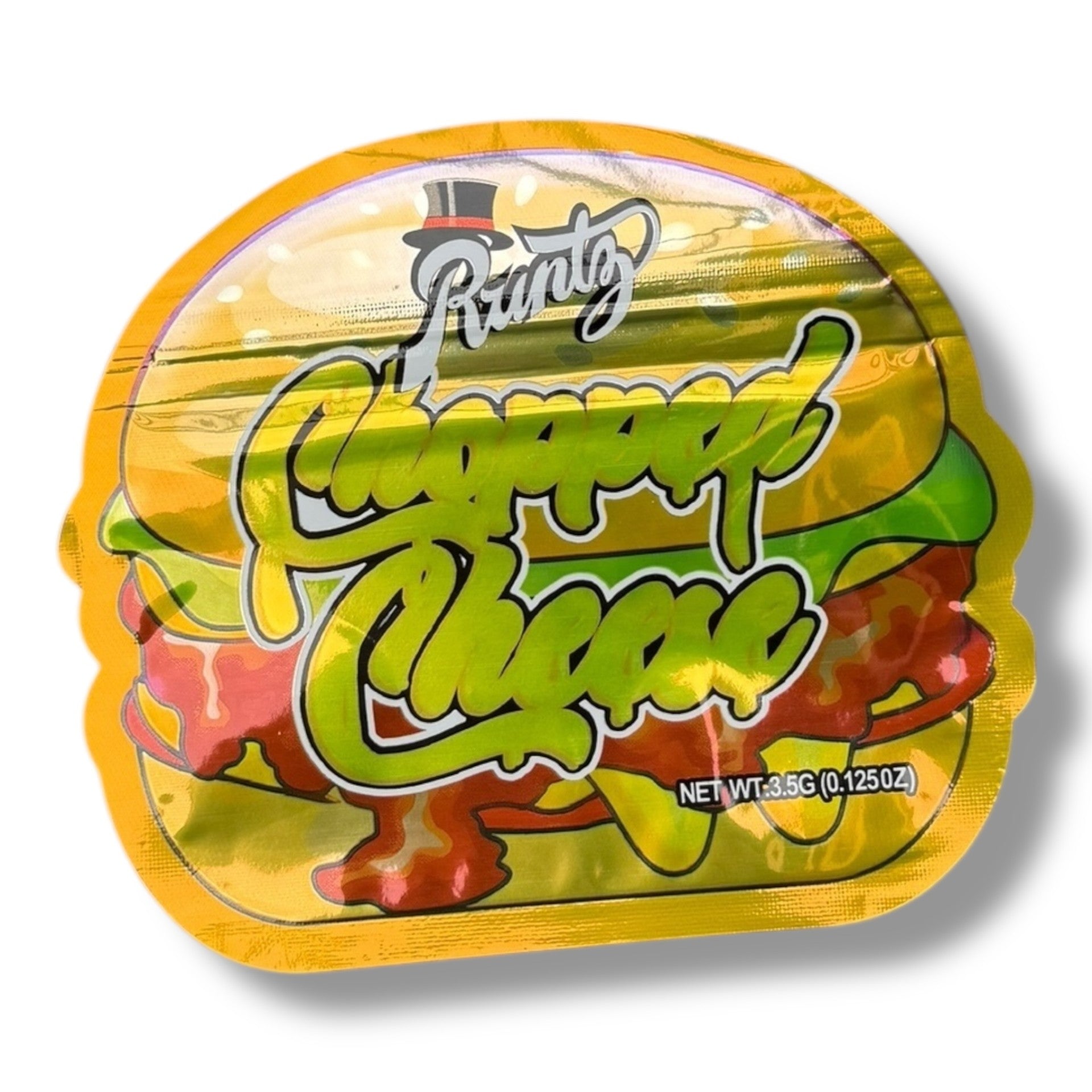 Chopped Cheese 3.5g Mylar Bags & Boxes with Window