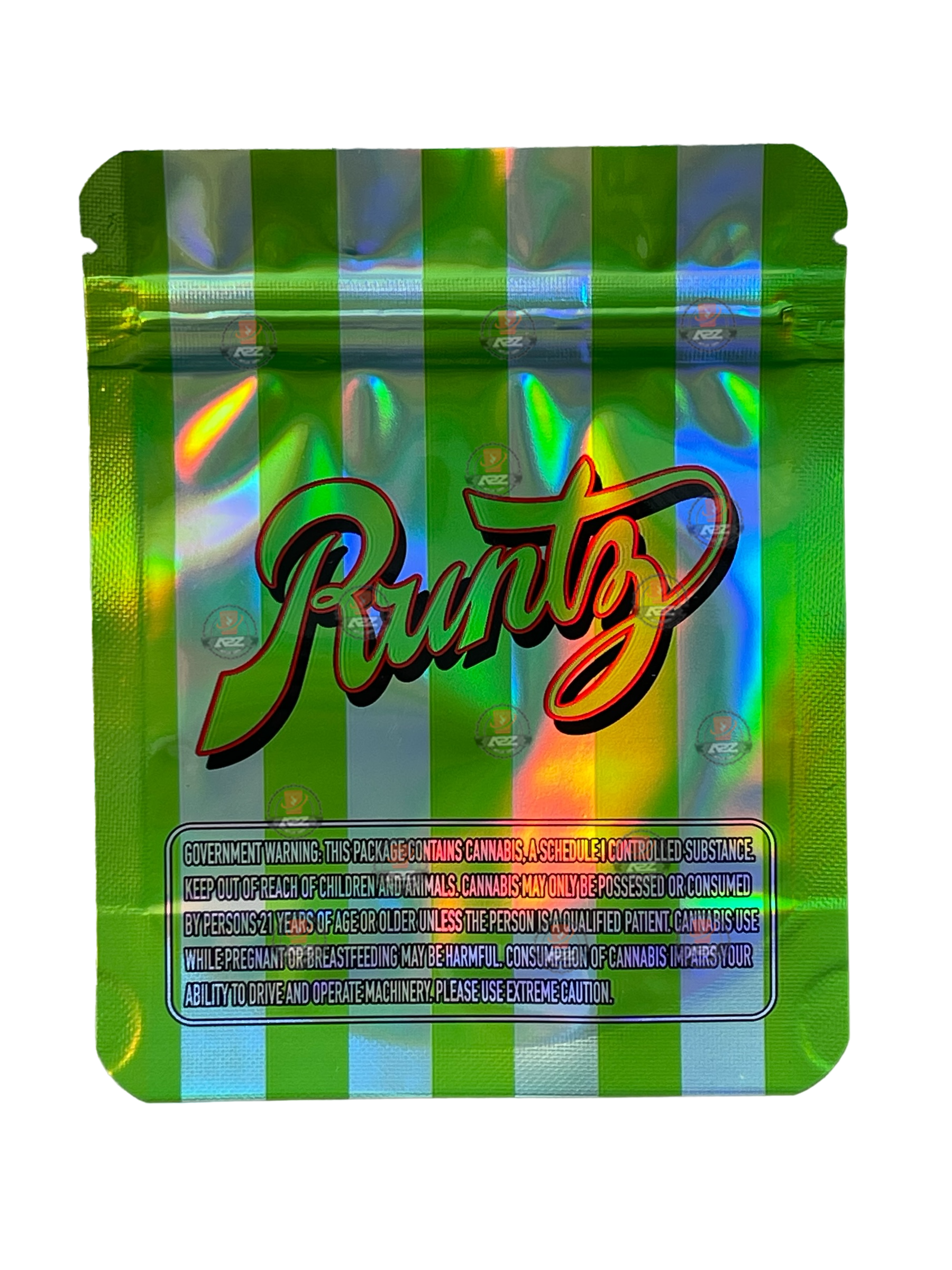 Apple Runtz 3.5g Mylar Bag Holographic