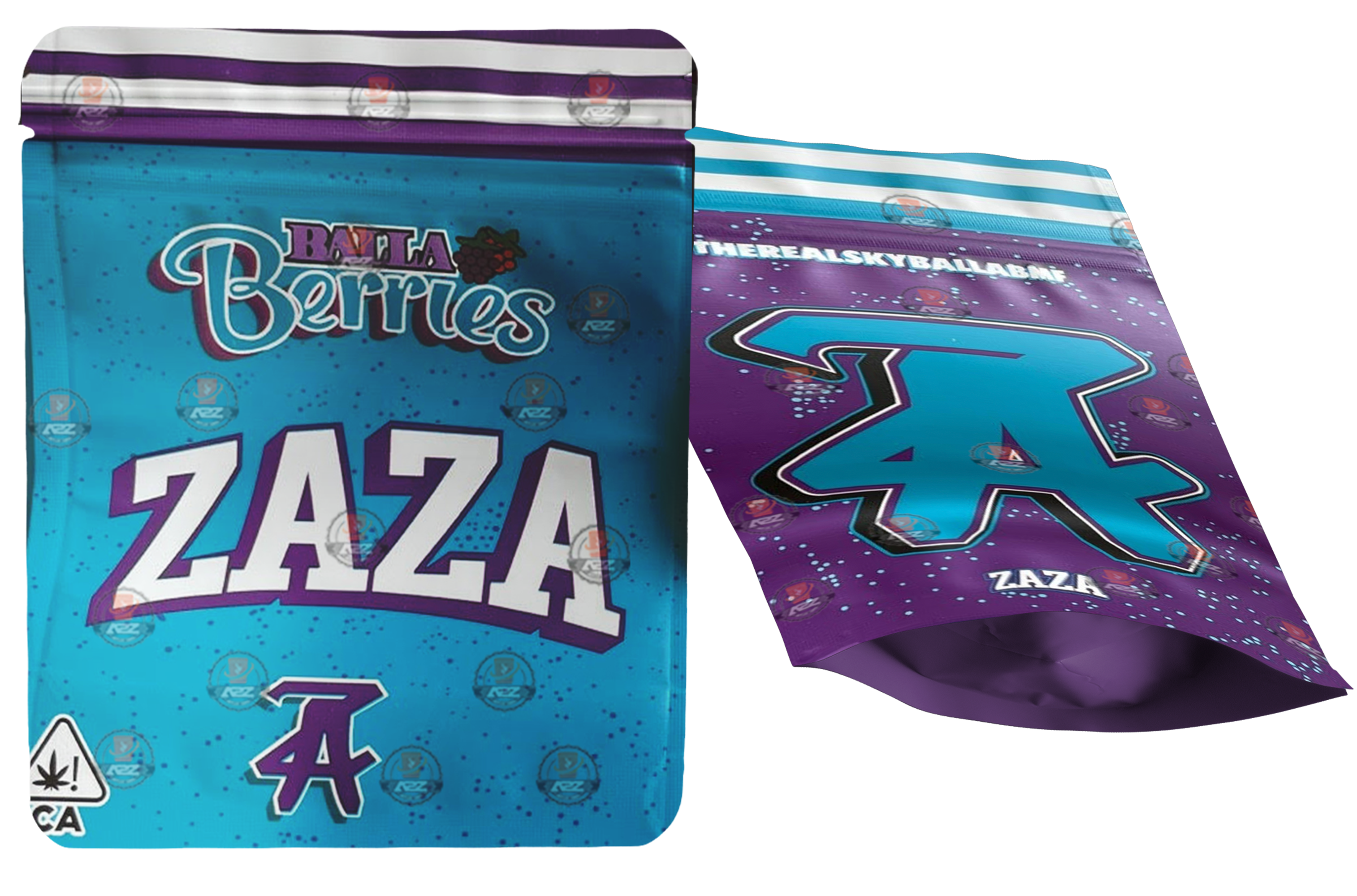 Balla Berries Zaza Mylar zip lock bag 3.5G